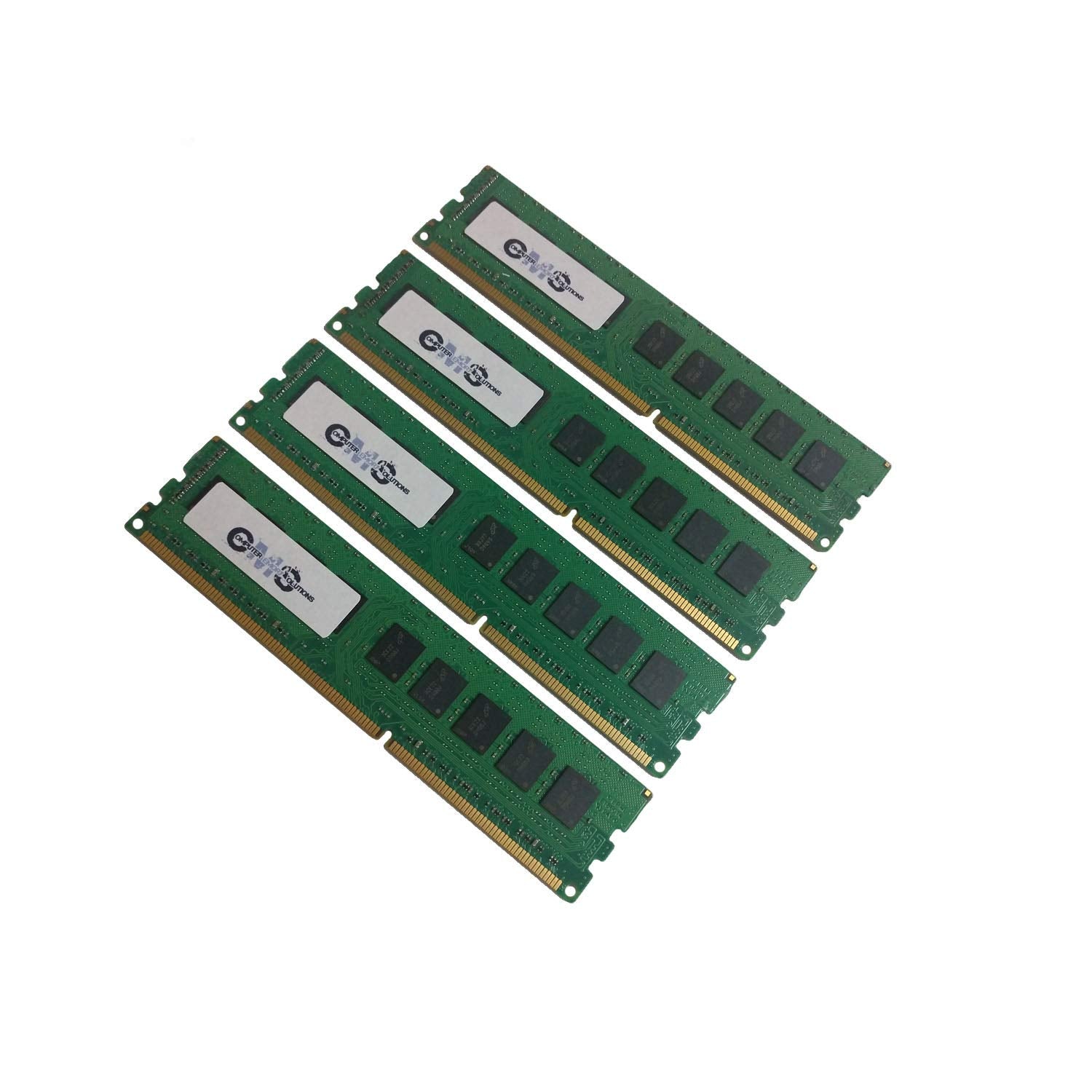 Cms 32Gb (4X8Gb) Ddr3 12800 1600Mhz Ecc Non Registered Dimm Memory Ram Upgrade Compatible With Dell Poweredge R220 Ecc Non Buff