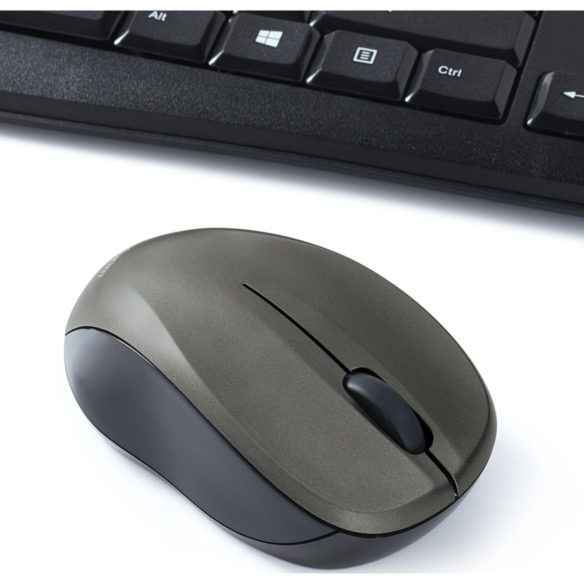 Verbatim Wireless Silent Mouse & Keyboard Combo - 2.4Ghz With Nano Receiver - Ergonomic, Noiseless, And Silent For Mac And Windo