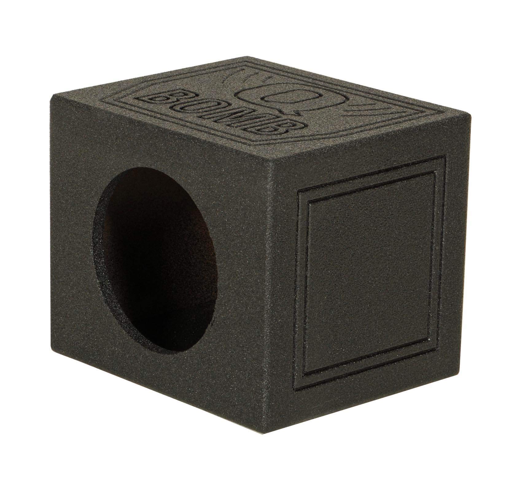 Qpower Single 15'' Sealed Woofer Enclosure Withh Bed Liner Spray