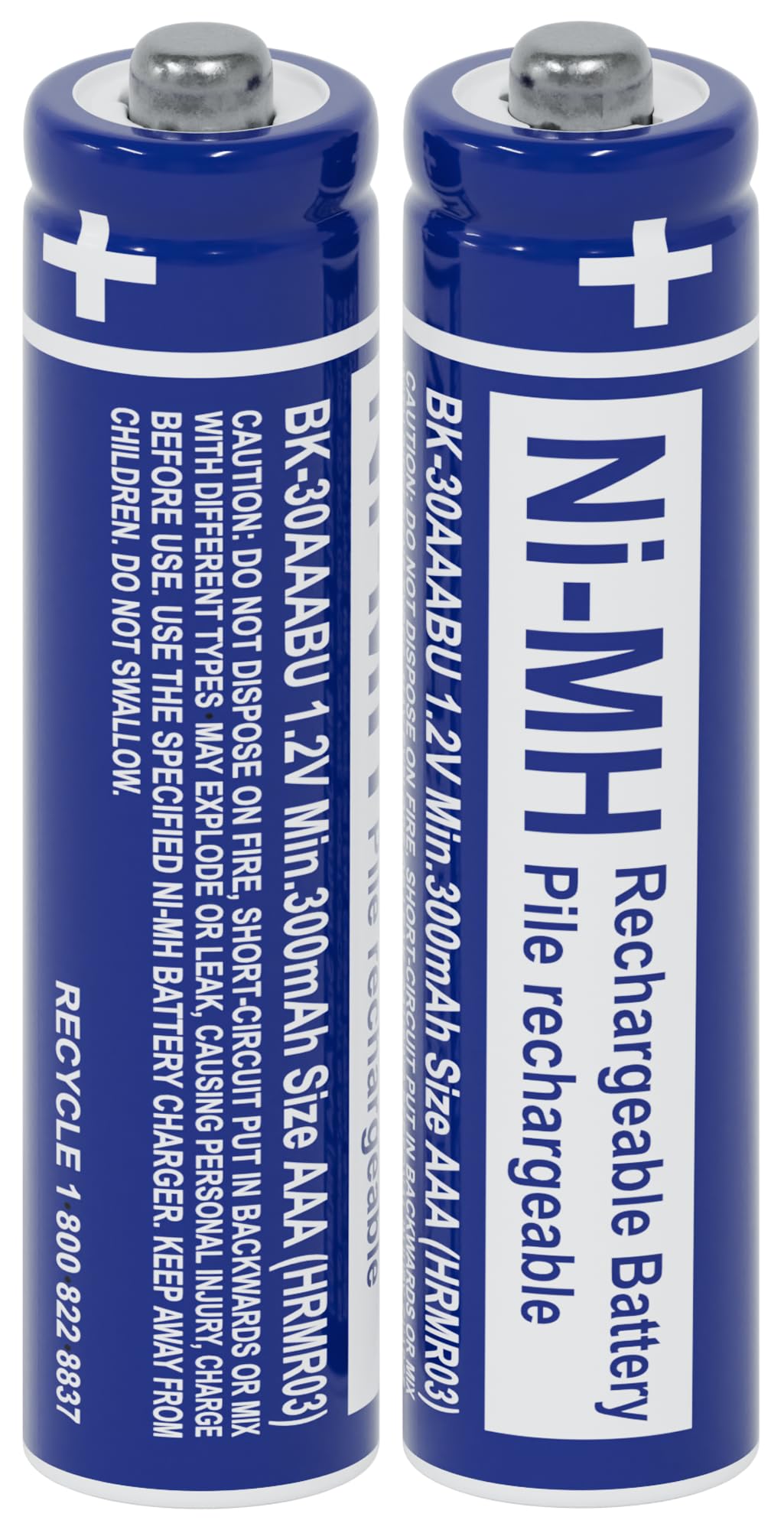 Rocketbus Bk 30Aaabu Replacement Nimh Rechargeable Batteries For Panasonic Cordless Phone Battery Bk30Aaabu