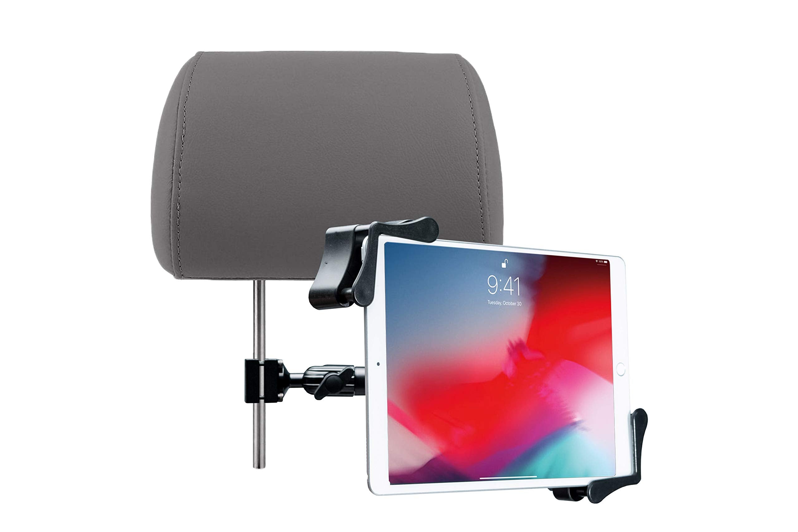 Vehicle Headrest Mount - CTA Vehicle Flex Mount for iPad 10th Gen 10.9 - iPad 10.2 7th/8th/9th Gen - iPad Air 3 - iPad Mini 5 - 