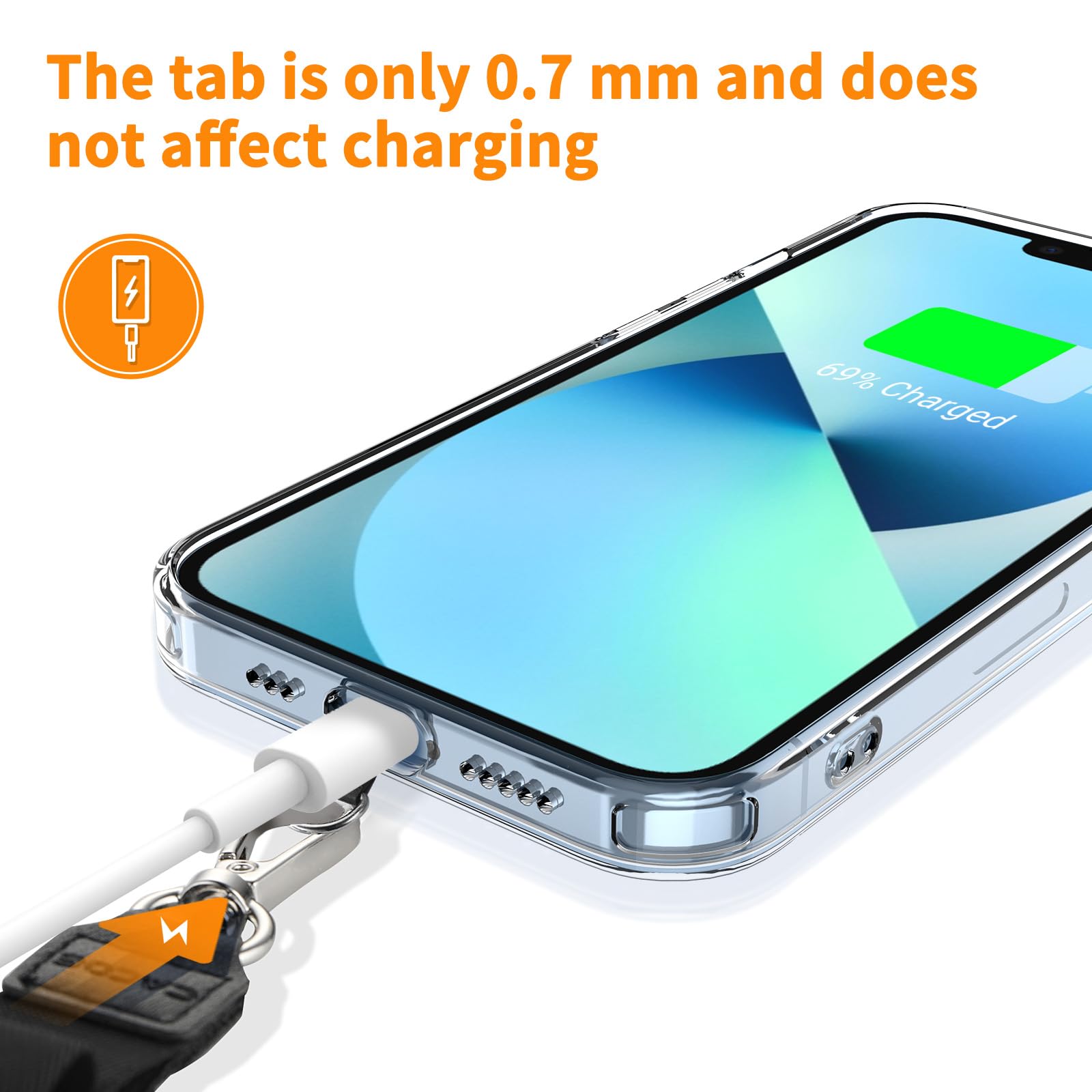 Cacoe Phone Lanyard 2 Pack 2    Adjustable Neck Strap,2    Phone Patches,Universal Cell Phone Multifuctional Patch Lanyards Comp