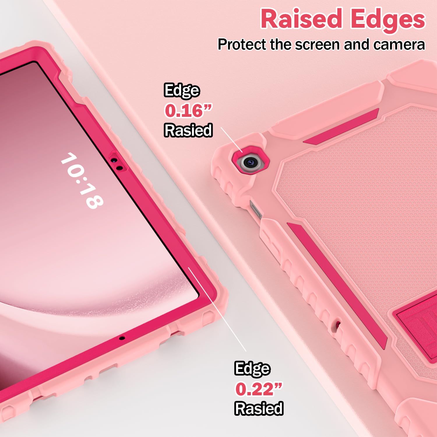 Grifobes For Samsung Galaxy Tab A9 Plus 11 Inch 2023 Cases, Heavy Duty Shockproof Rugged Cover For New Samsung Tablet A9+ 11'' C