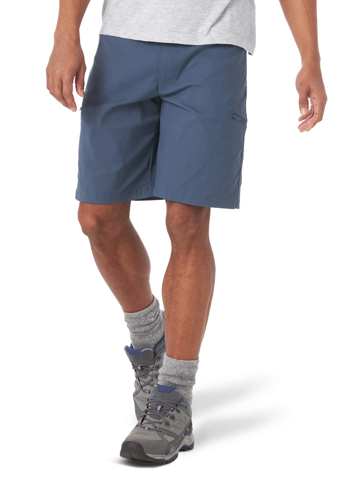 Wrangler Authentics Mens Performance Comfort Flex Cargo Short, Glacier, 32