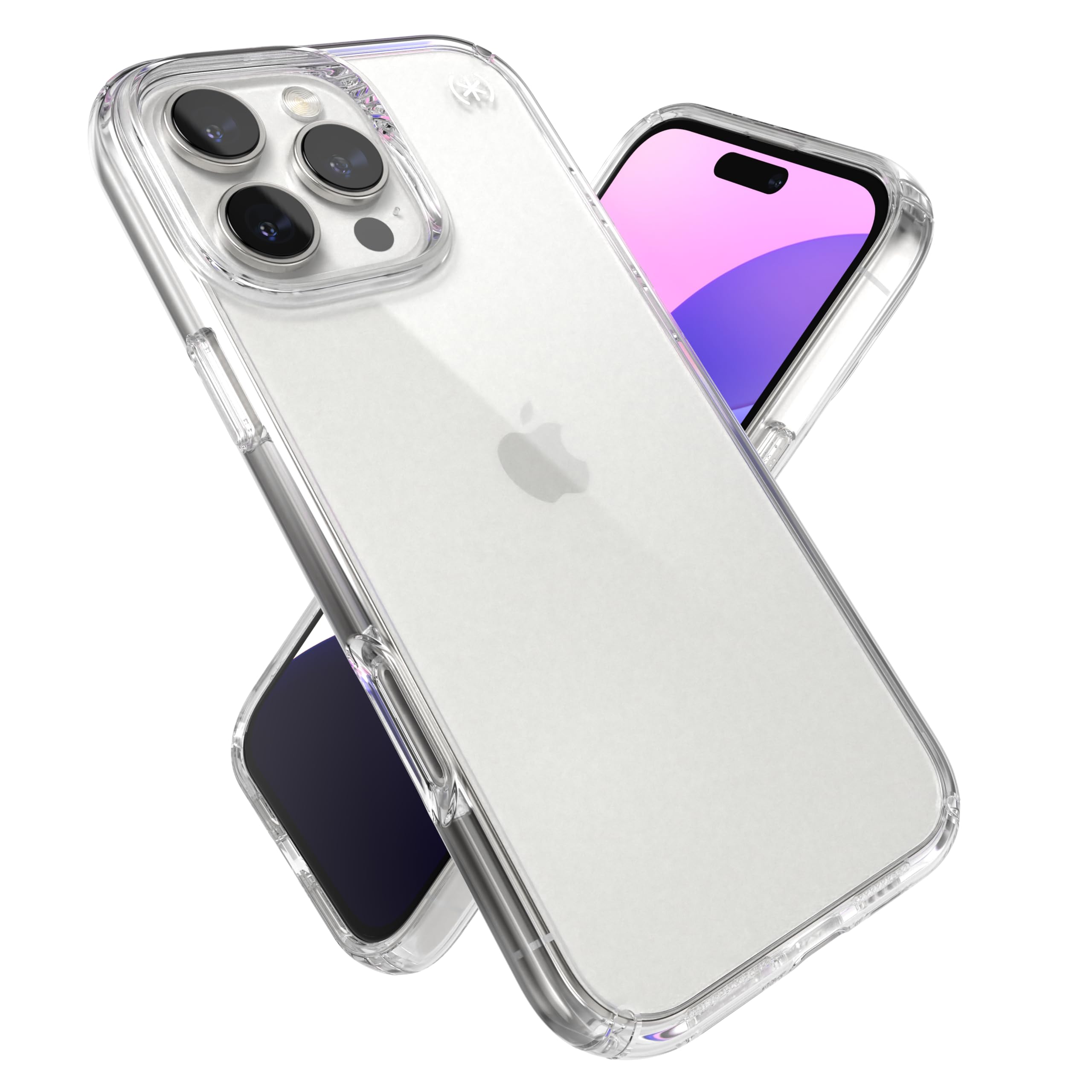 Speck Clear iPhone 16 Pro Max Case - Slim Presidio Perfect Clear