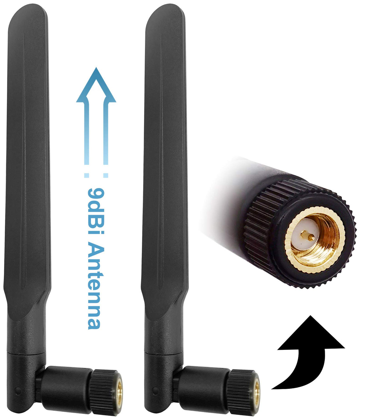 4G Lte Antenna 9Dbi 698 2700Mhz 3G 4G Lte Universal Wide Band Omni Directional Paddle Antenna With Sma Male