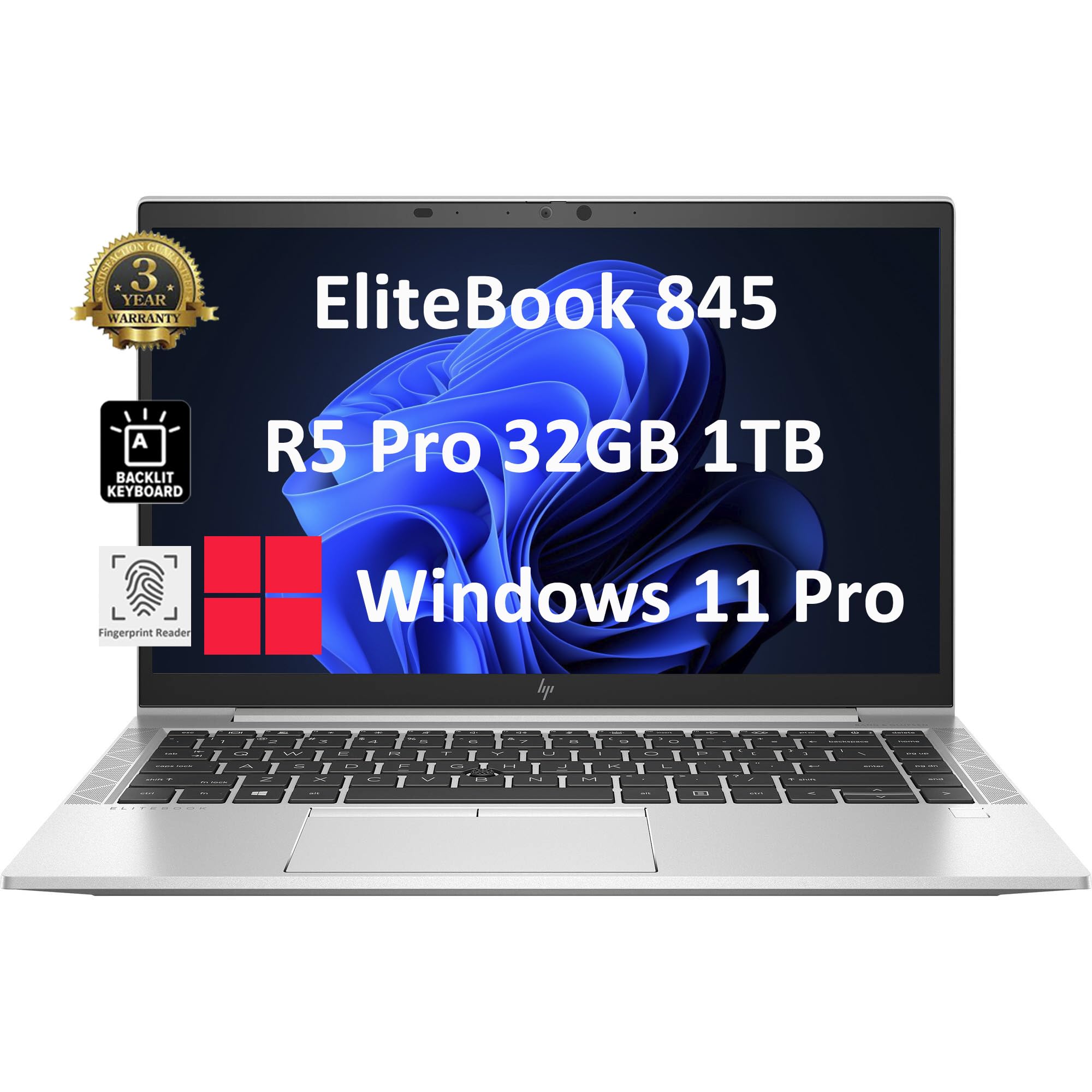 Hp Elitebook 845 Business Laptop (14'' Fhd, Amd Ryzen 5 Pro 5650U, 32Gb Ram, 1Tb Ssd, > Intel I5 1145G7) 3 Yr Warranty, Long Bat