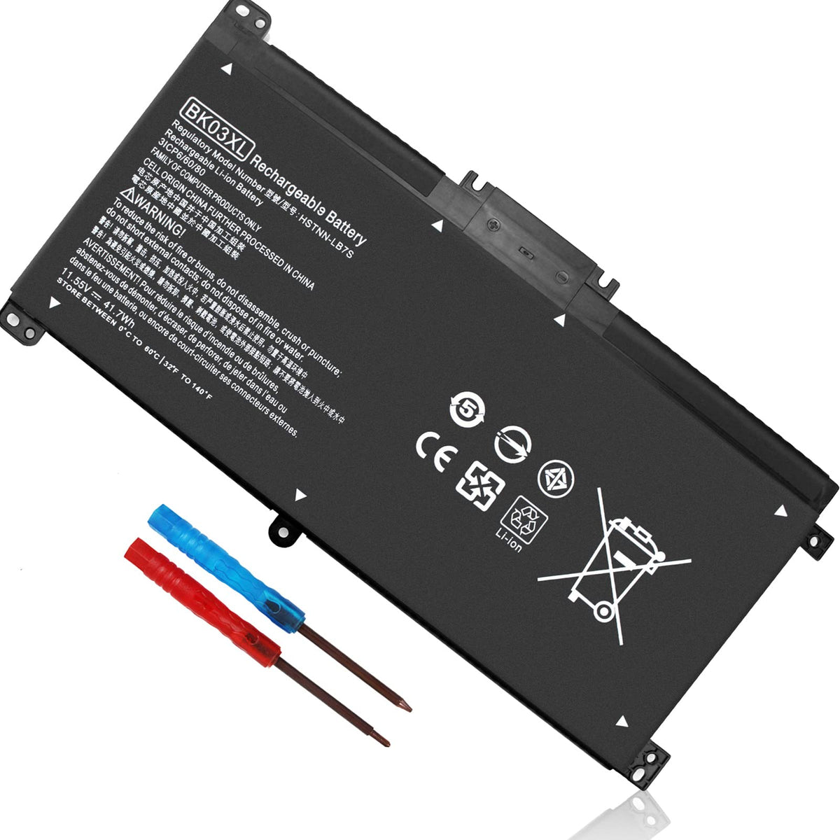 Bk03Xl 916811 855 Battery For Hp Pavilion X360 Convertible 14 Ba0Xx 14 Ba2Xx 14M Ba0Xx 14M Ba1Xx 14M Ba011Dx 14M Ba013Dx 14M Ba1