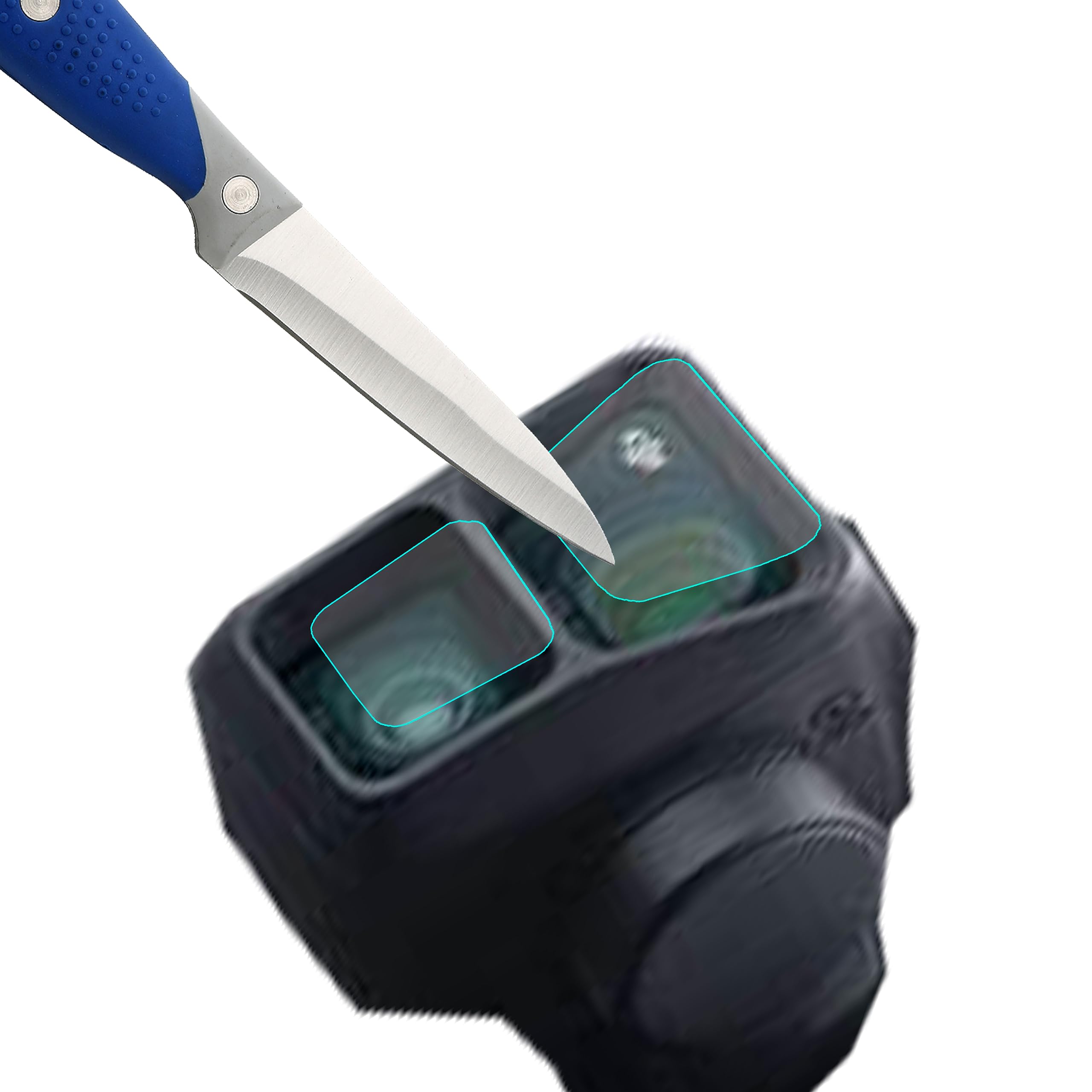 Mr.Shield [3 Pack] Lens Screen Protector For Dji Air 3 [Tempered Glass] [Japan Glass With 9H Hardness] Screen Protector