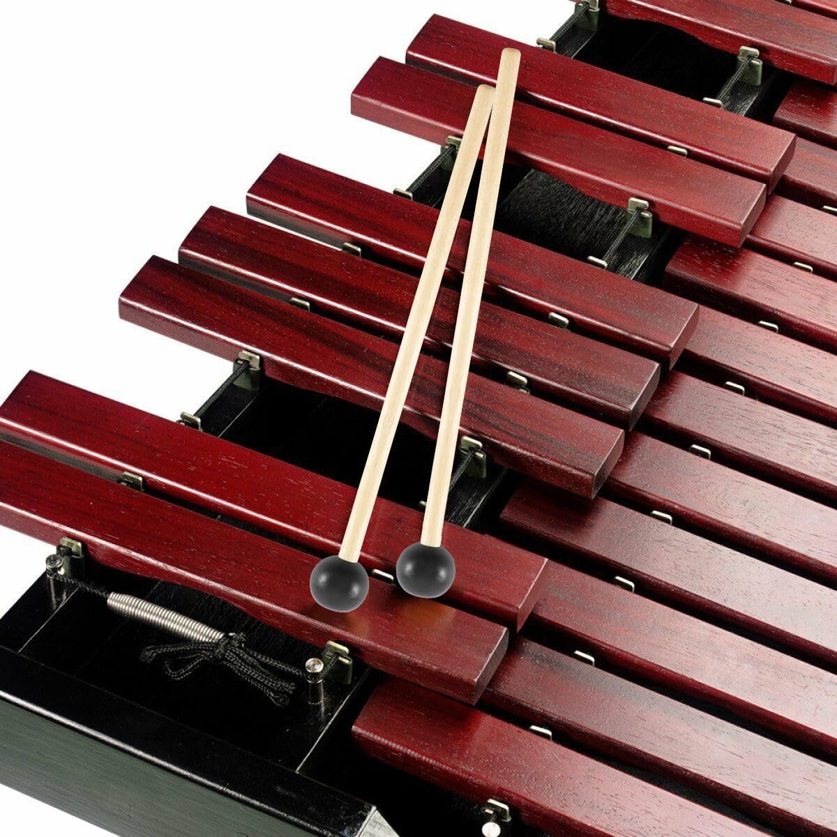 6 Pcs Xylophone Mallets Drum Mallets, With Rubber Head And Handle Percussion Mallets Set Tongue Drum Bell, For Tongue Drum Or Ke