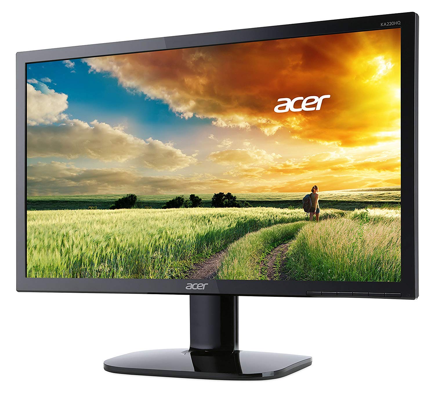 Acer Ka220Hq Bi 22'' (21.5    Viewable) Full Hd (1920 X 1080) Tn Monitor (Hdmi & Vga Port),Black
