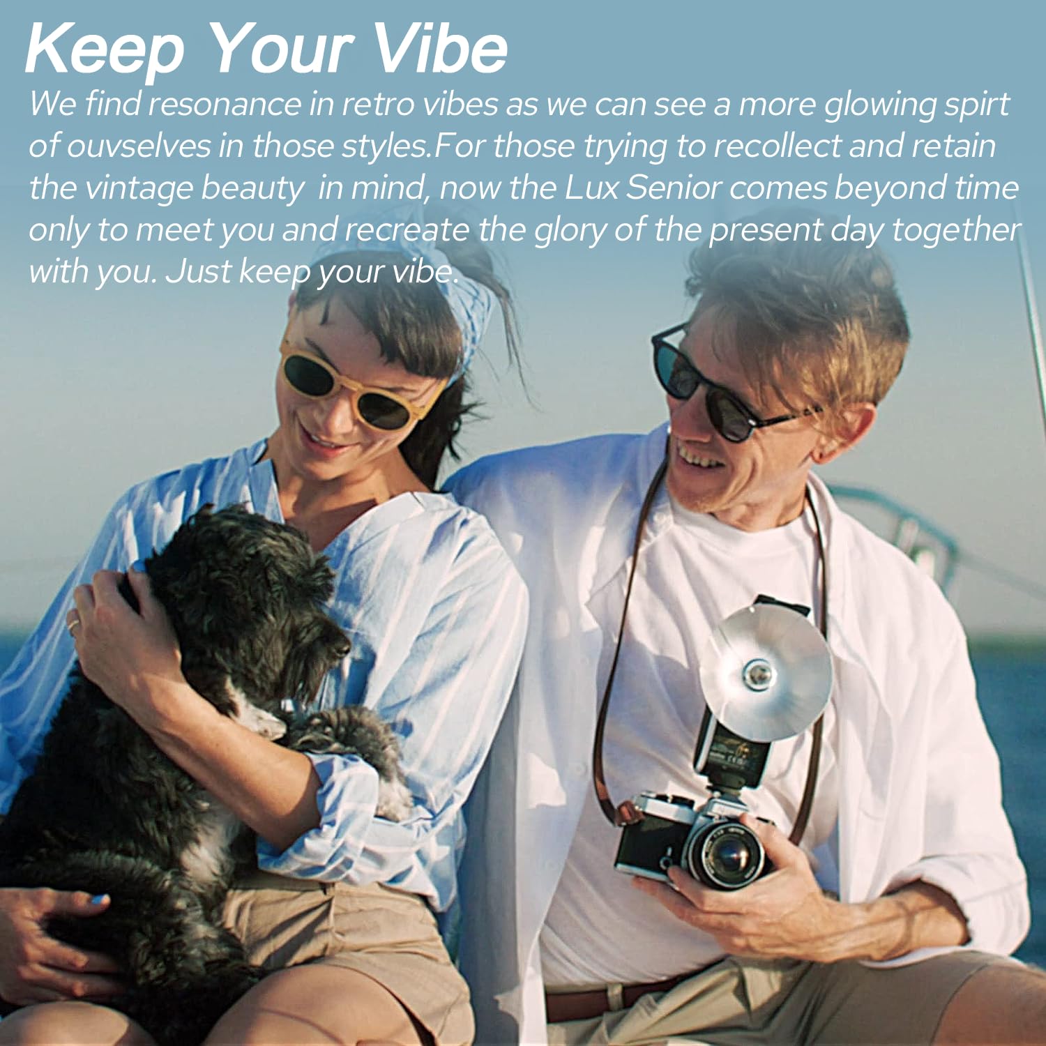 Godox Lux Senior Retro Camera Flash,3.7V/1700Mah Rechargeable Battery,Gn14 6000K200K 28Mm Focal Length,Auto/Manual Flash,Collaps