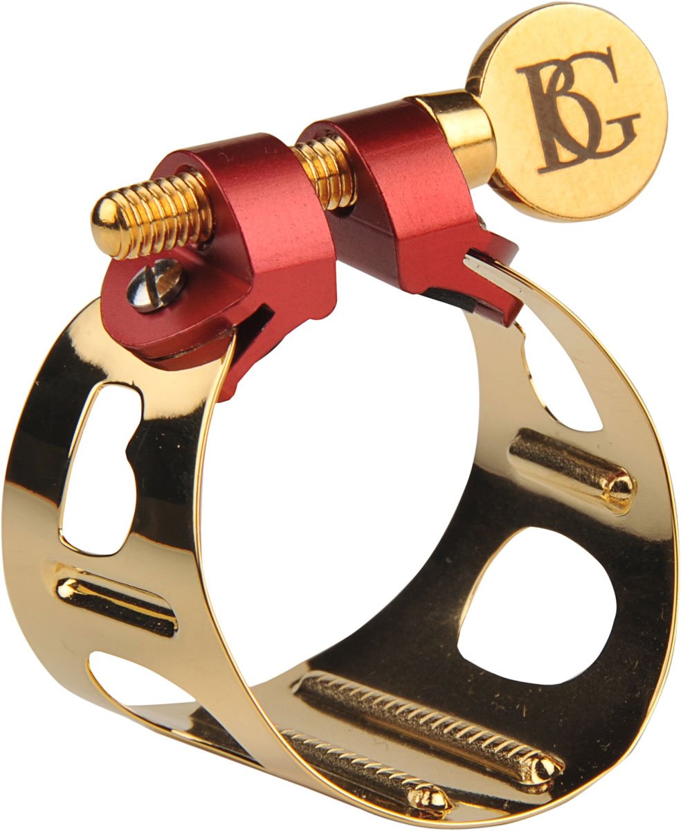 BG(0002698761) BG-LD0-Gold Ligature for Alto Sax, Duo 24K Gold Lacquered (BG-LD0)
