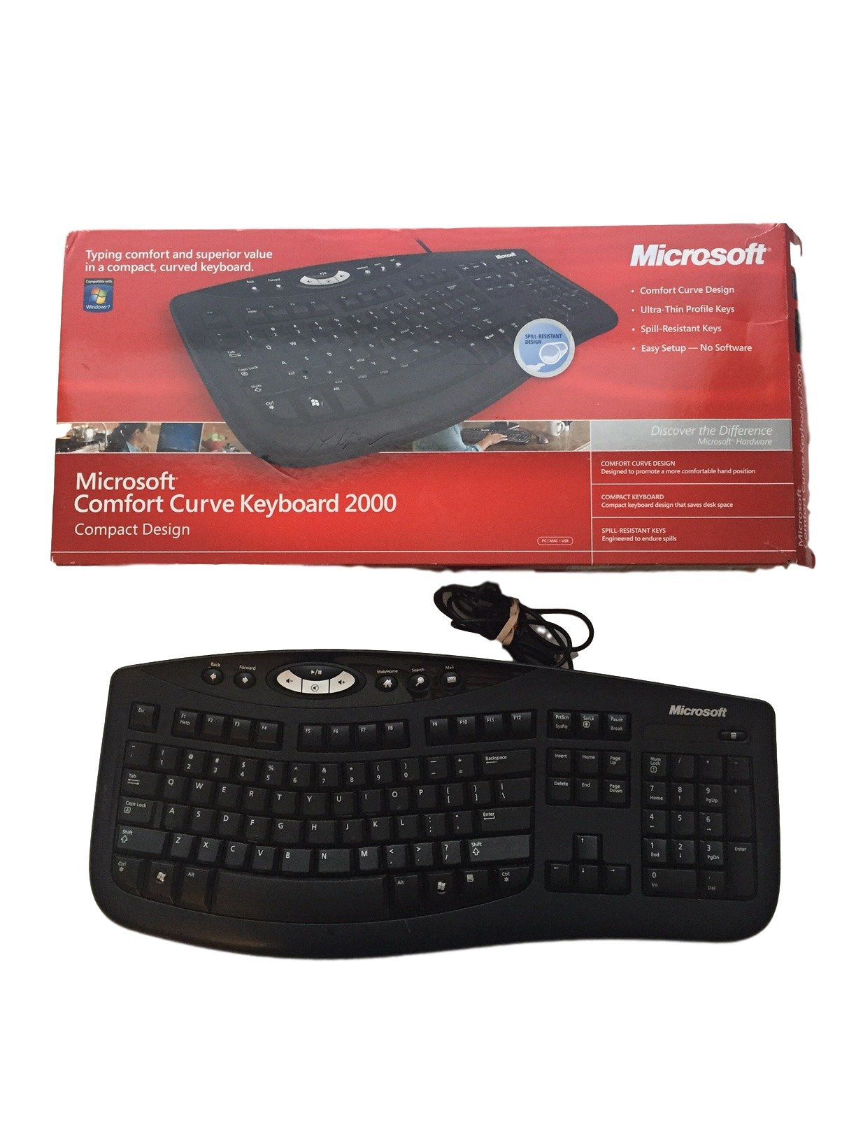Microsoft Comfort Curve Keyboard 2000