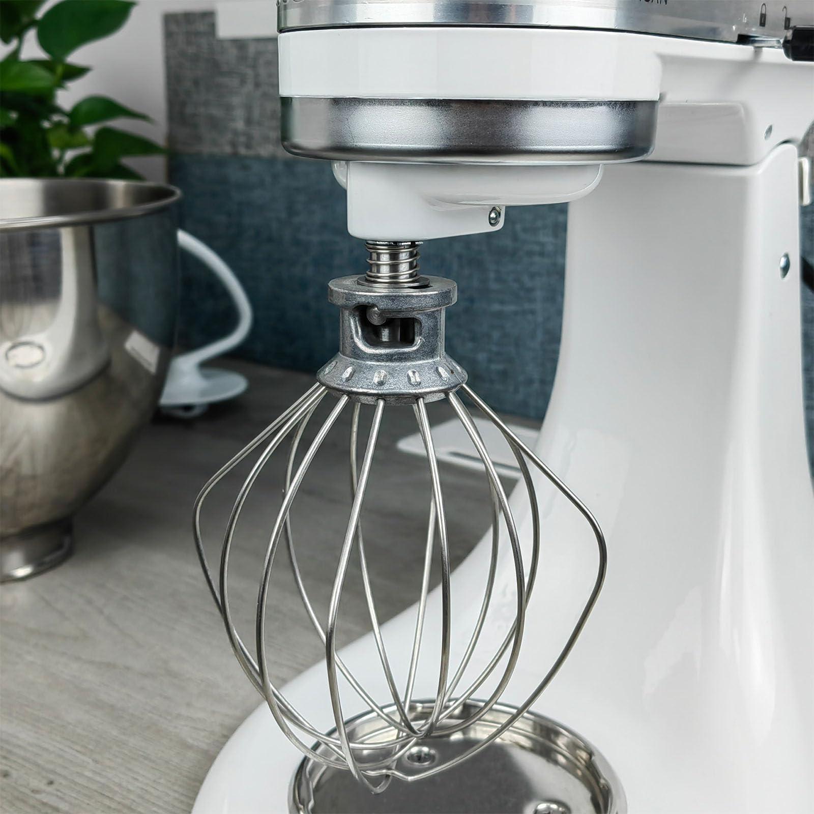 Mitchenify 4 Pack Stainless Steel Spring And Washer Kit Fit For Kitchenaid Stand Mixer, Quick Install Accessories And Upgrade Pa