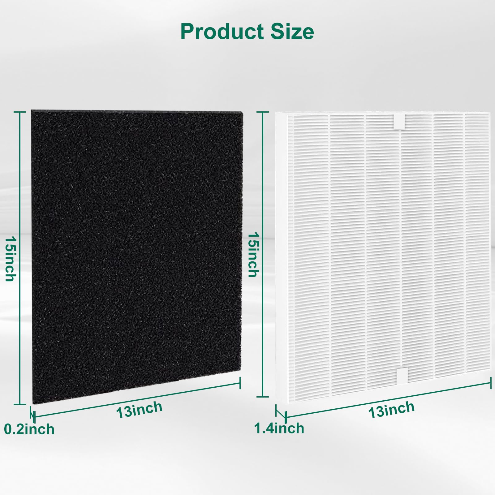 Nxbhg Ap 1512Hh Replacement Filter Compatible With Coway Airmega Ap 1512Hh, Ap 1512Hh Fp, Ap 1518R, Ap 1519P, 4 True Filter, 4 A