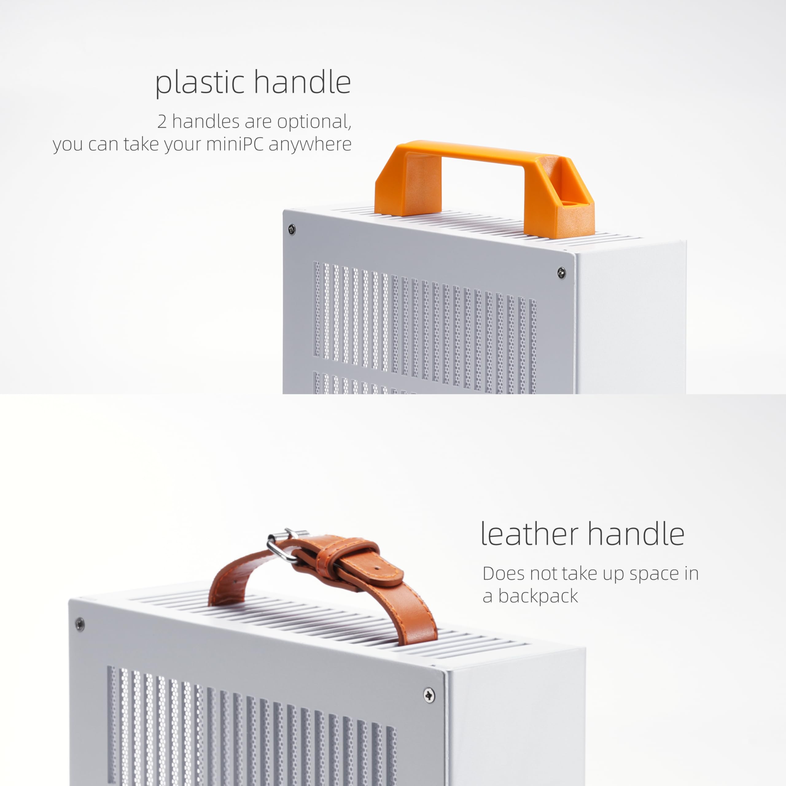 Sgpc Itx Mini Case   New K29(Steel)/2 Handles,Vented Panel   1 Steel & 1 Acrylic Side Panels / 4.1L Small Itx Case