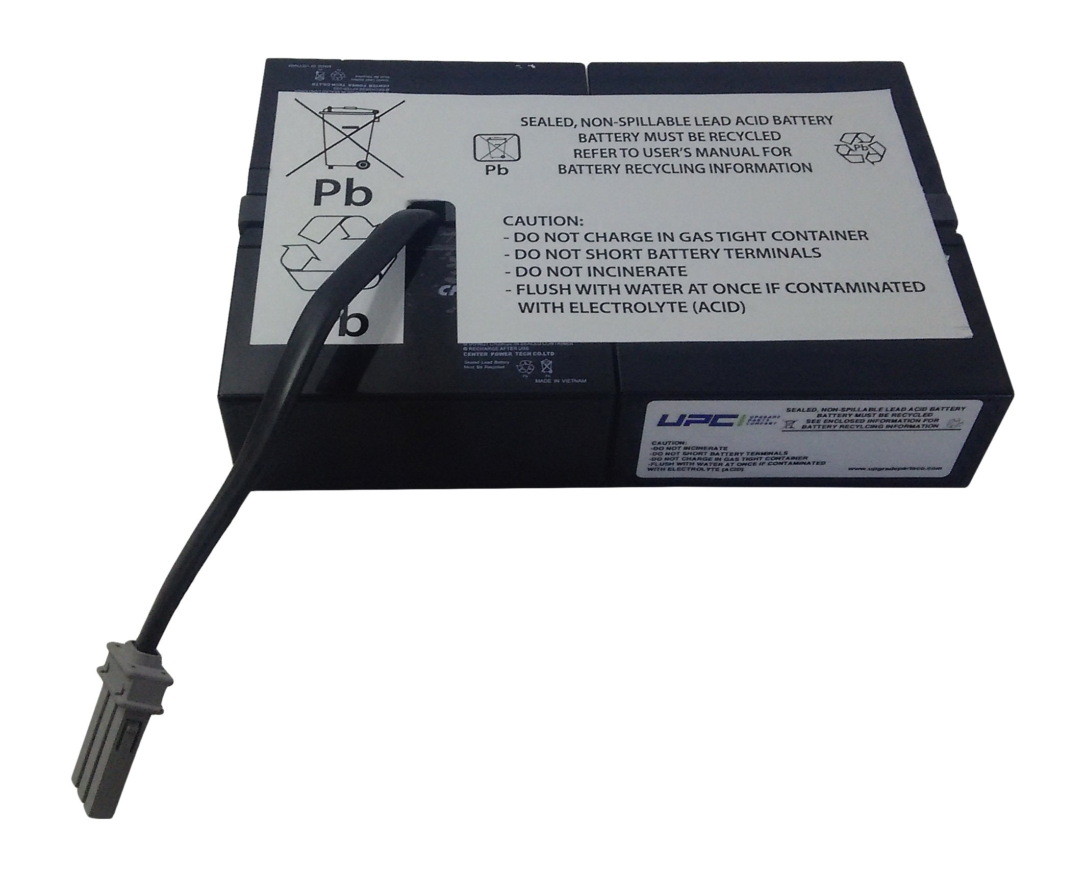 RBC59-UPC Replacement Battery for APC SC1500, SC1500I - Assembled in USA!