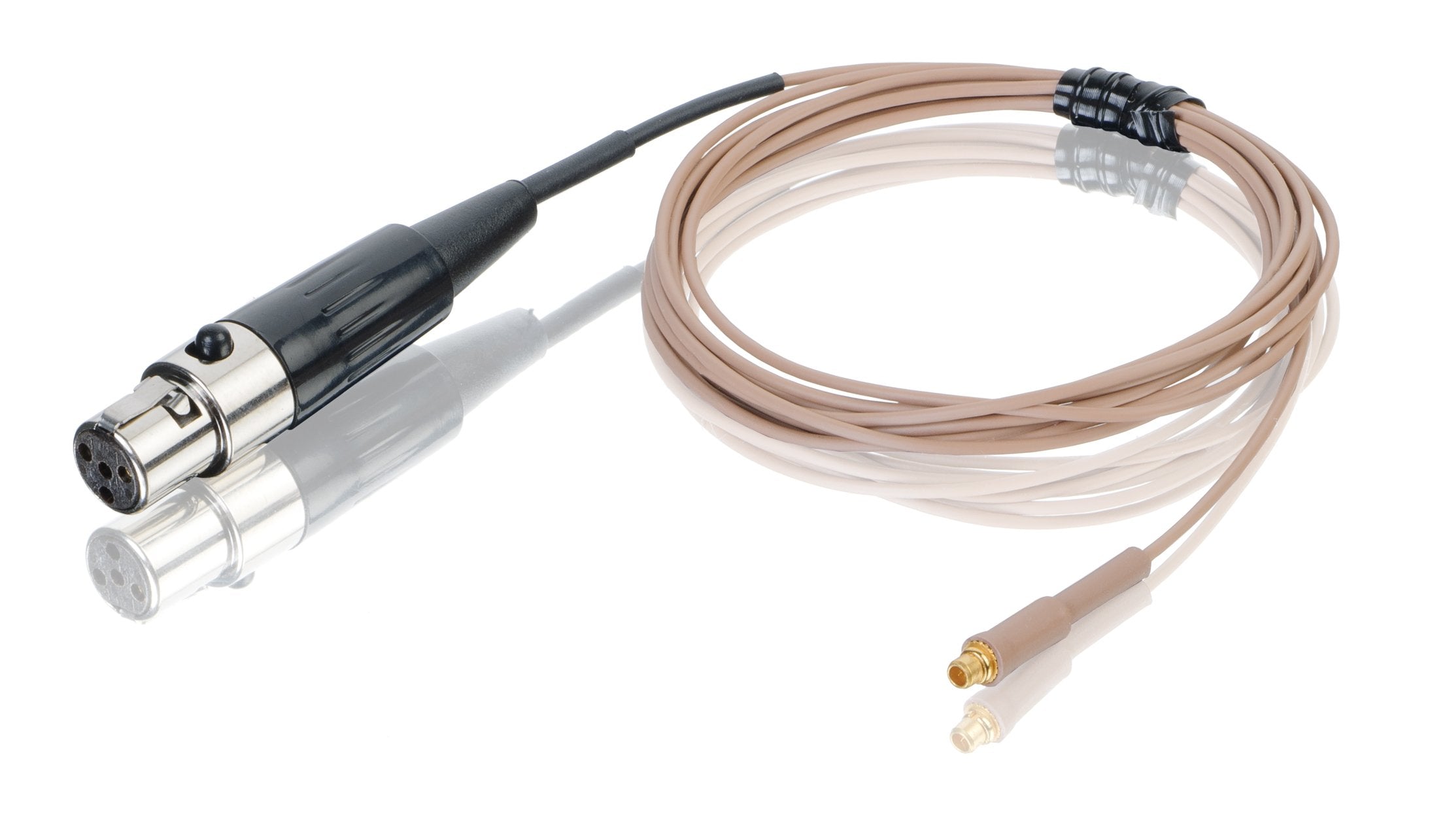 Countryman E6CABLET1SL Aramid-Reinforced E6 Series Earset Snap-On Cable for Shure/Carvin/JTS/Trantec Transmitters (Tan)