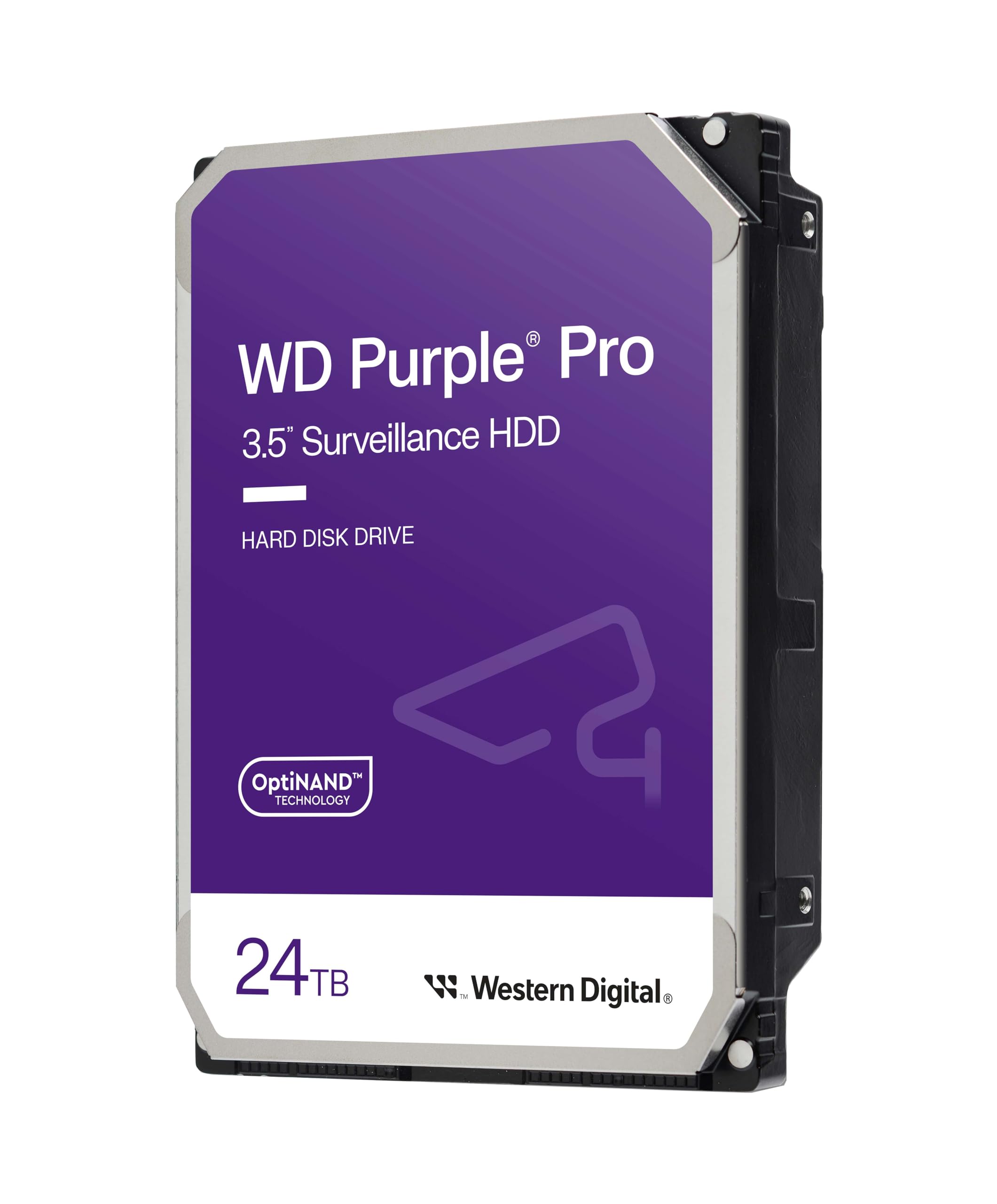 Western Digital 24Tb Wd Purple Pro Surveillance Internal Hard Drive Hdd   Sata 6 Gb/S, 512 Mb Cache, 3.5''   Wd240Purp