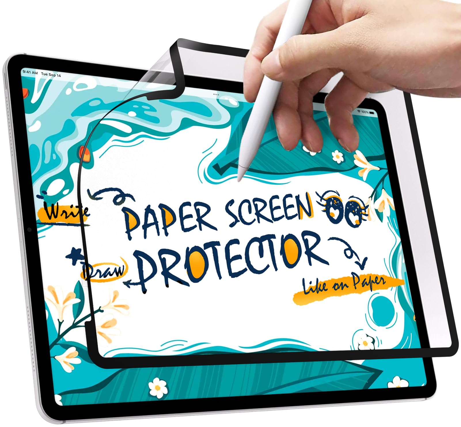 Mamol Paper Screen Protector For Ipad Pro 12.9(2022 2021 2020 2018), Write And Draw Like On Paper, Ipad Pro 12.9 Inch 6Th 5Th 4T