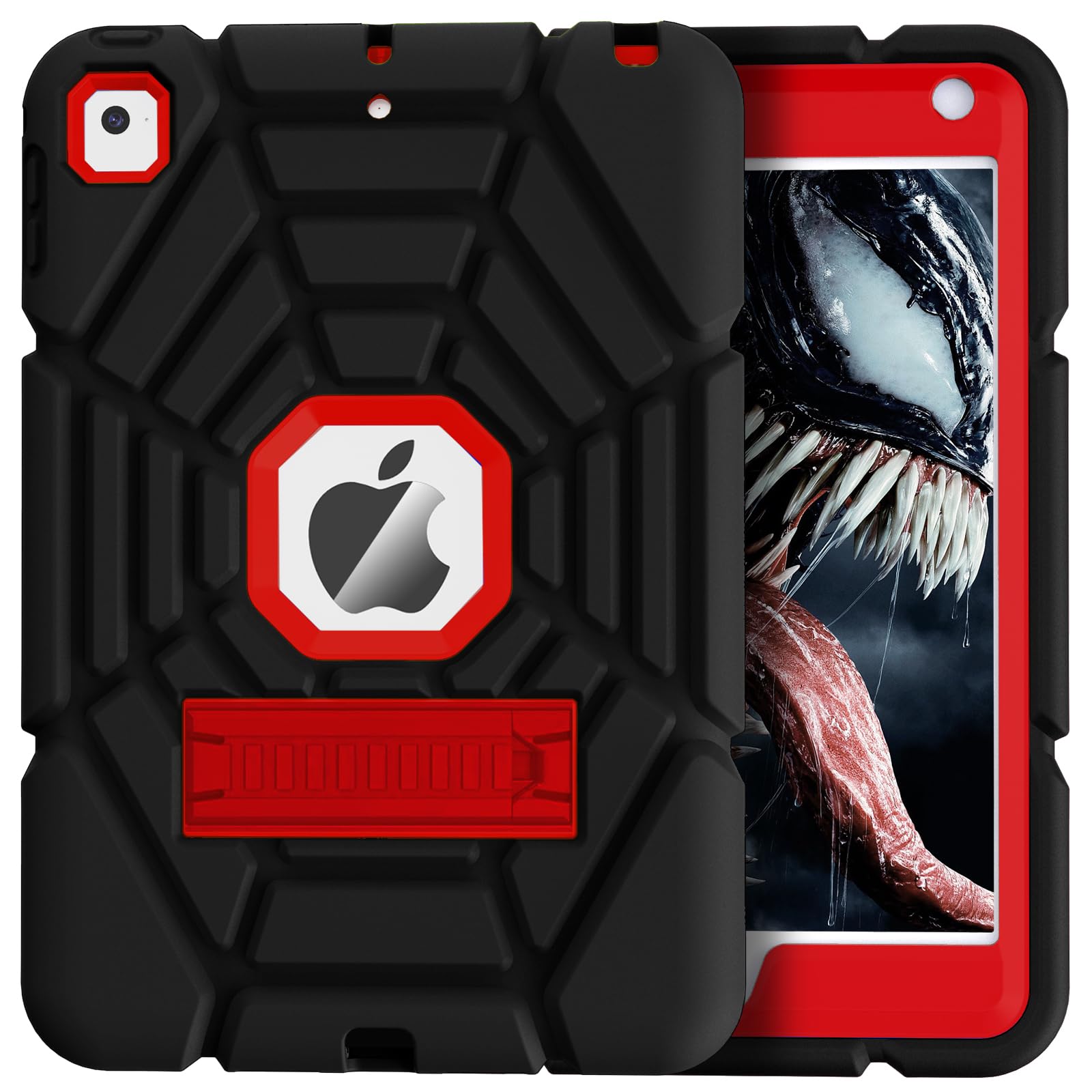 Grifobes For Ipad Mini 5 Case, For Ipad Mini 4 Case For Kids,Heavy Duty Shockproof Rugged Case Cover With Stand,Protective Case 