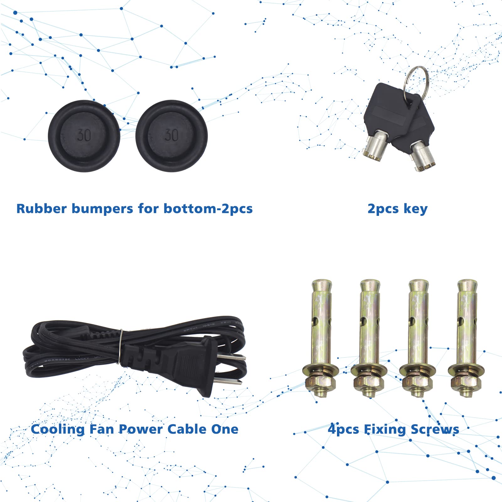 Thepoestore 18In X 18In X 5In Nvr/Dvr Lock Box