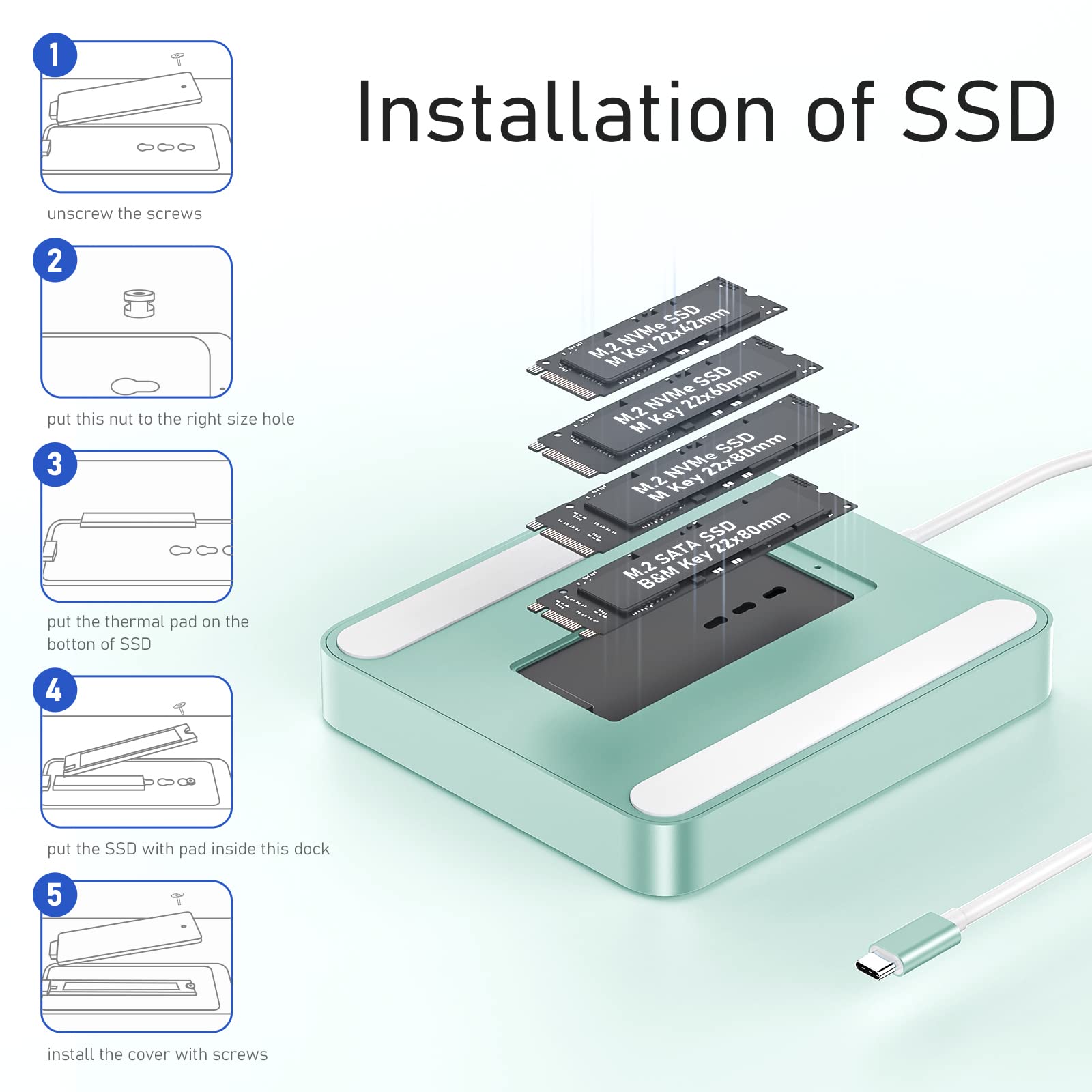 Usb C Hub For Imac 24 Inch 2021/2023, Pulwtop 7 In 1 Usb Hub Adapter Imac Accessories For Imac M1/M3 With Usb C 10Gbps 3*Usb A S