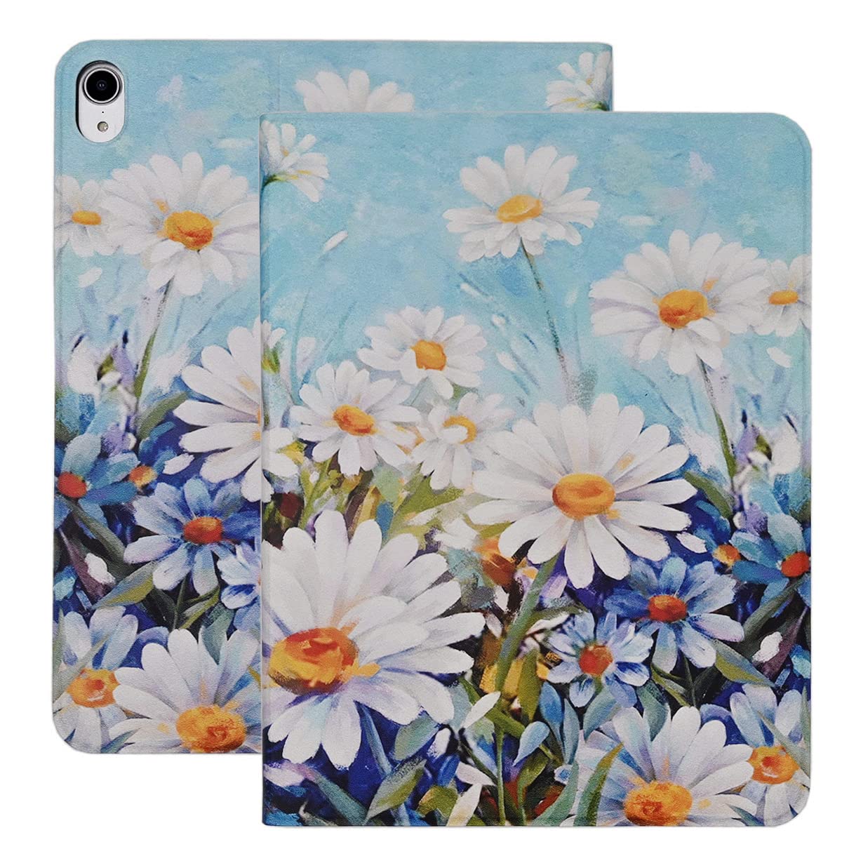 Case For Ipad Air 5Th Generation 2022 / Ipad Air 4Th 10.9 Inch, Ipad Air 11 Inch 6Th Generation M2 Case 2024, Slim Pu Leather Mu