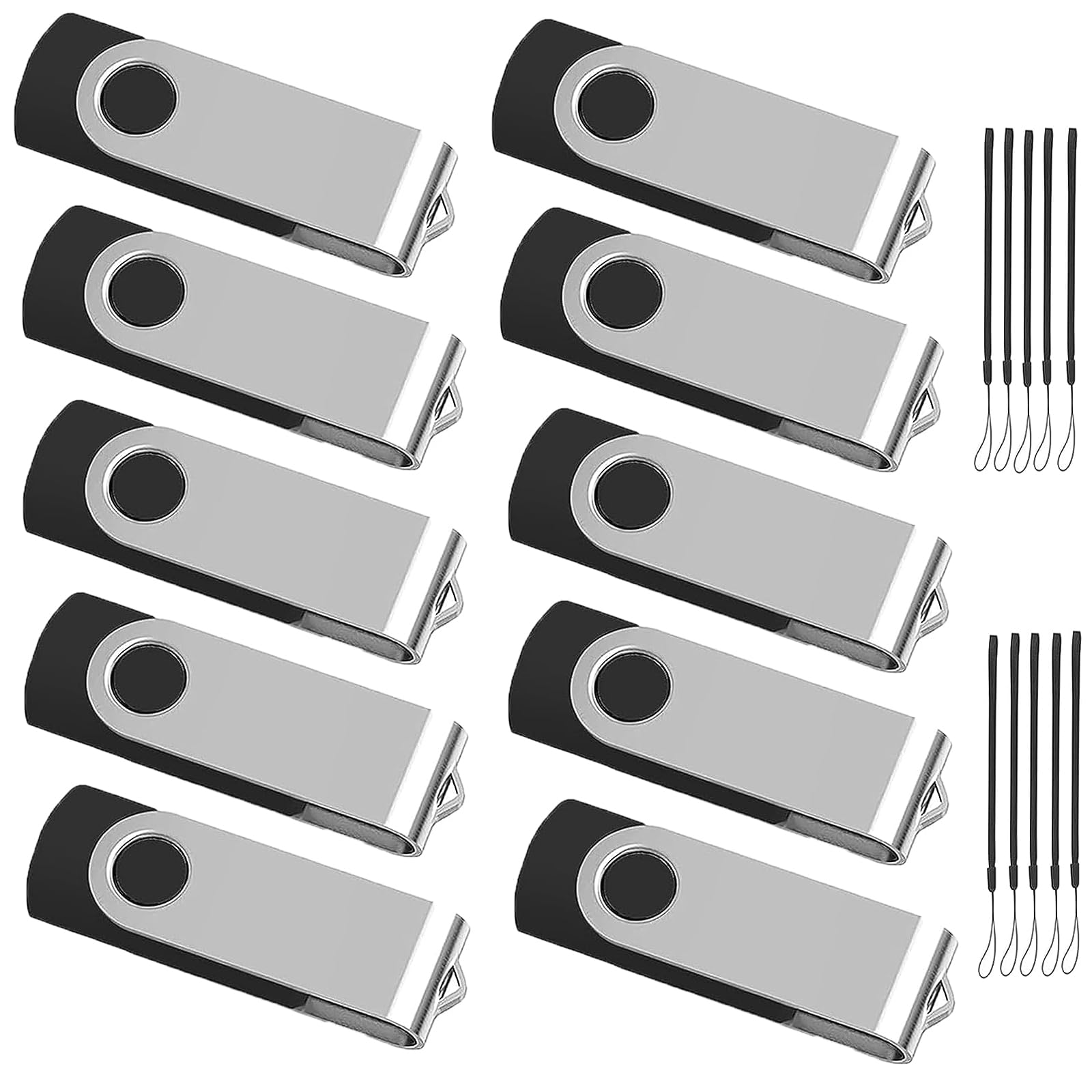 Ablaze 10 Pack Flash Drive 16Gb Usb 2.0 Thumb Drives Bulk Usb Drive 16Gb Usb Memory Sticks Pack