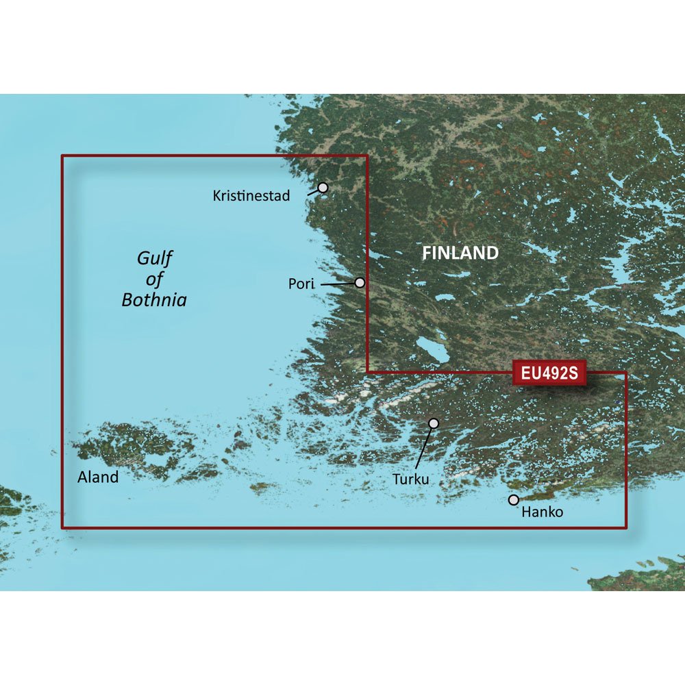 Garmin BlueChart g3 Vision HD - VEU492S - Kristinestad to Hanko - microSD-SD