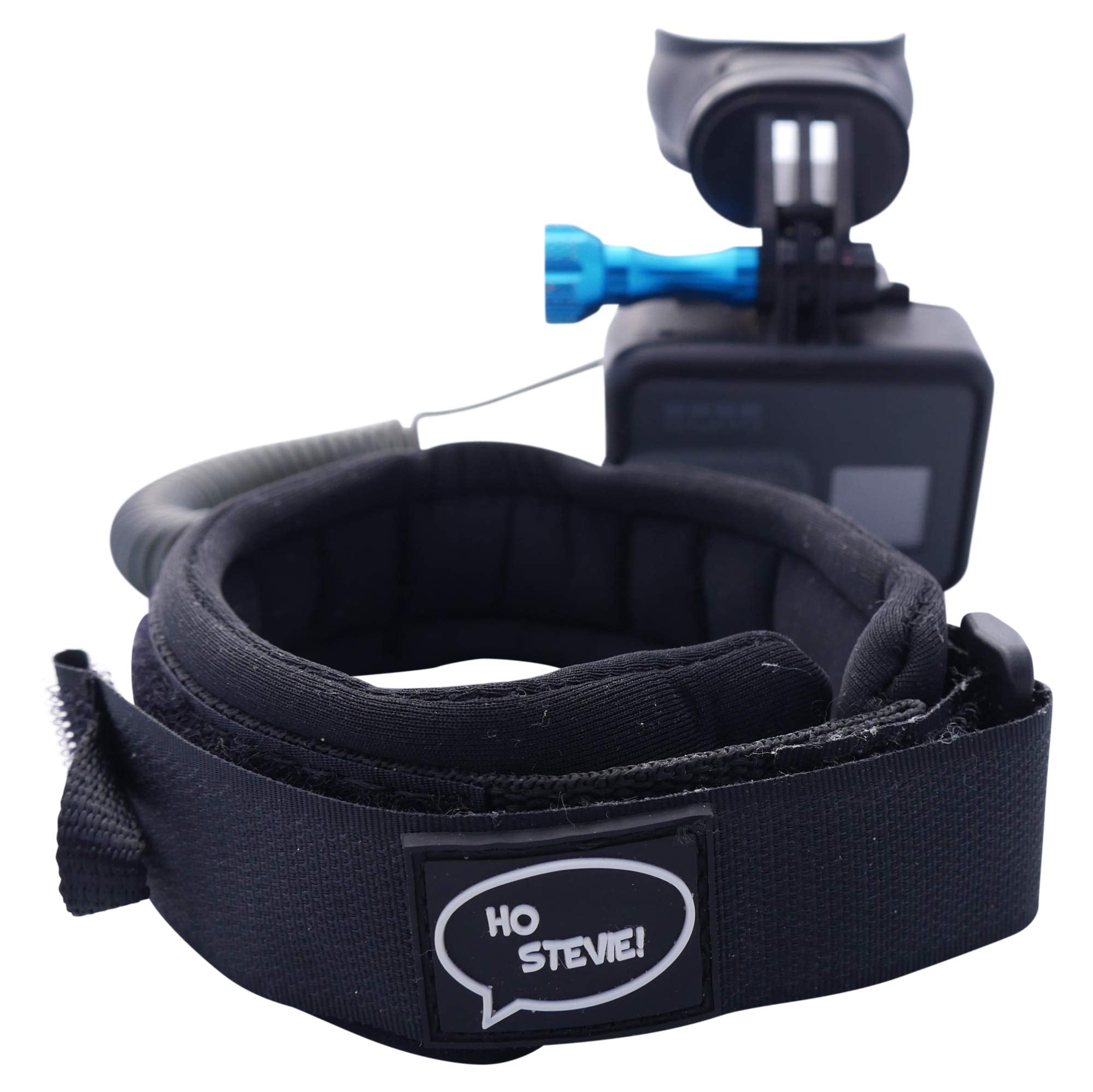 Ho Stevie! Armband Leash For Gopro Cameras And Mouth Mounts   Capture Pov Videos   Don'T Lose Your Gopro   Clear View With Coile