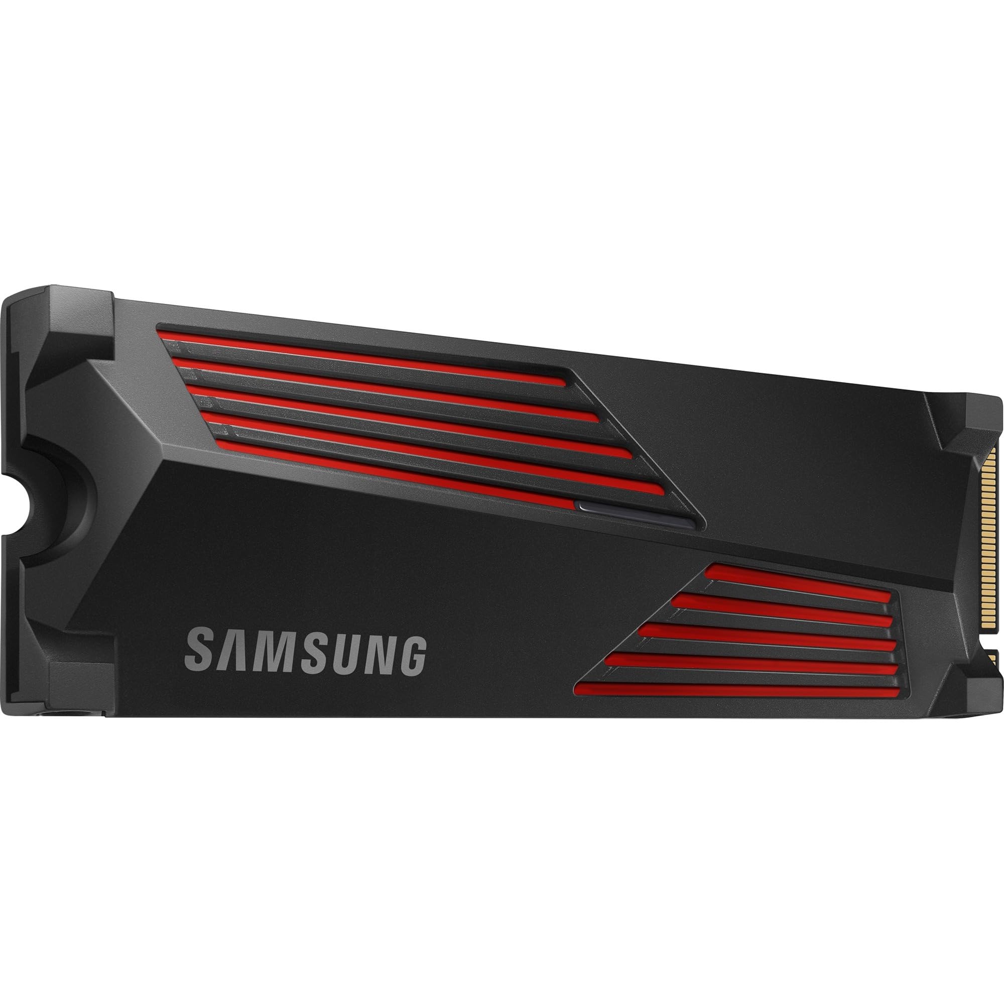 Samsung 990 Pro Mz V9P1T0Cw Disque Ssd Interne Avec Dissipateur Nvme M.2 Pcie 4.0, 1 To