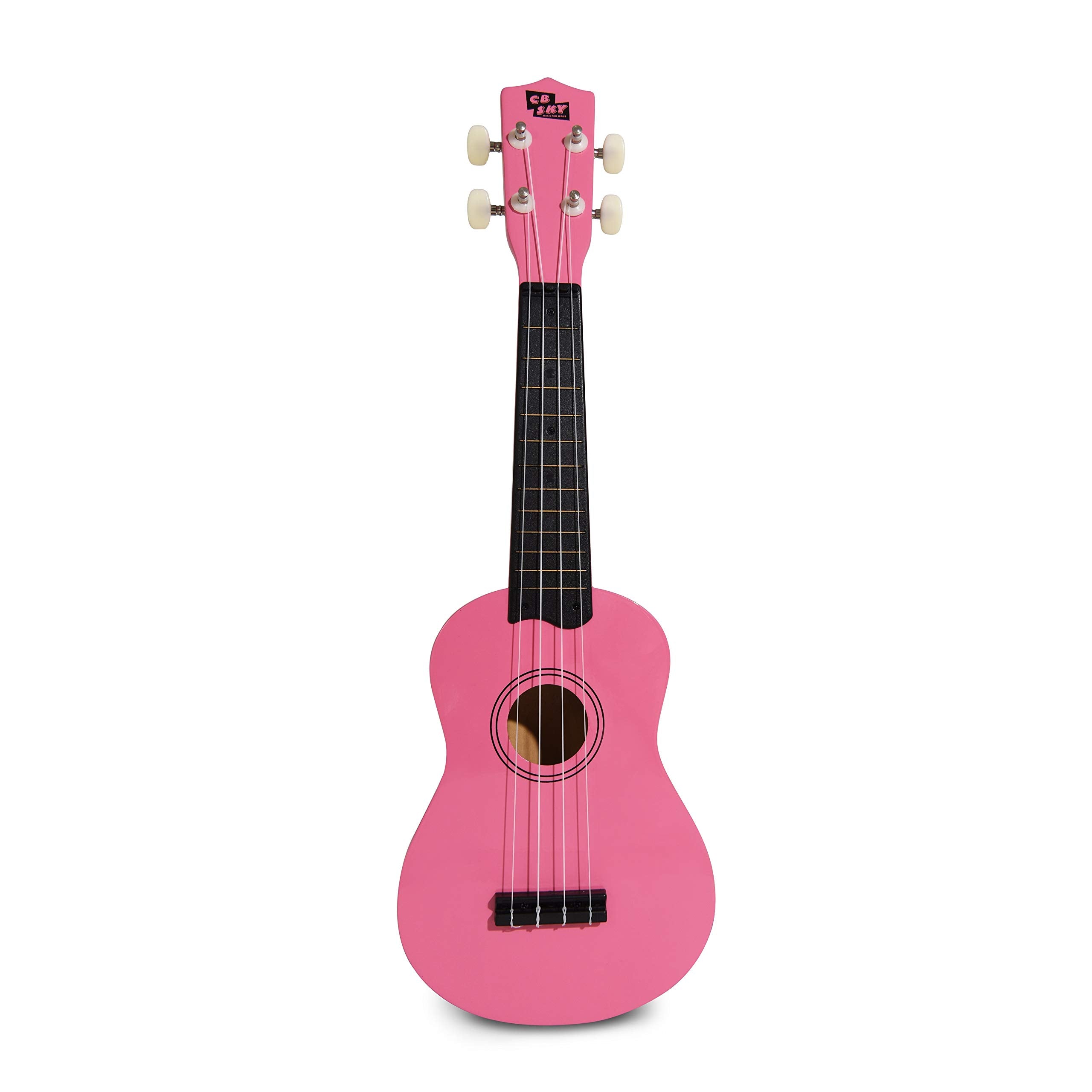 Cb Sky Soprano Ukulele 21''/53Cm Beginners, Students Kids Guitar (Pink)