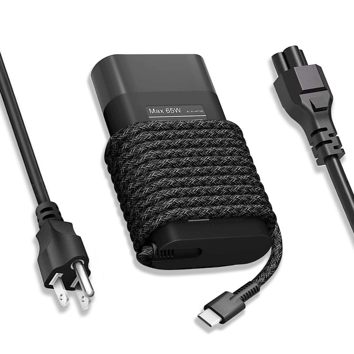 New Slim 65W Usb C Hp Laptop Charger For Hp Envy X360,Elitebook X360,Spectre X360,Replacement For Hp Chromebook X360,Elite X2,Pr