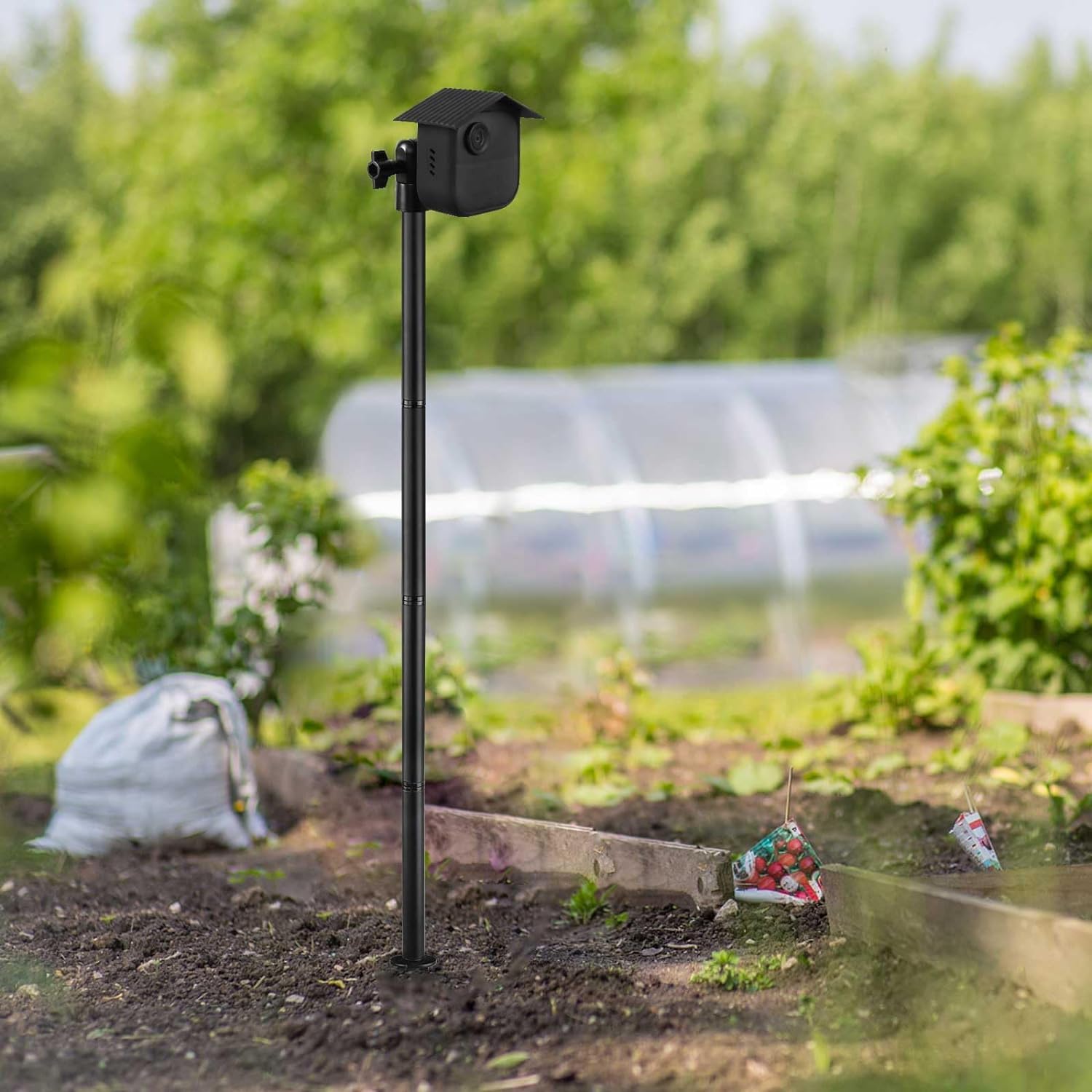 Okemeeo Camera Ground Stake Mount For Blink Outdoor 4, Metal Ground Spike With Silicone Cover For Blink Gen 4 Outdoor Camera