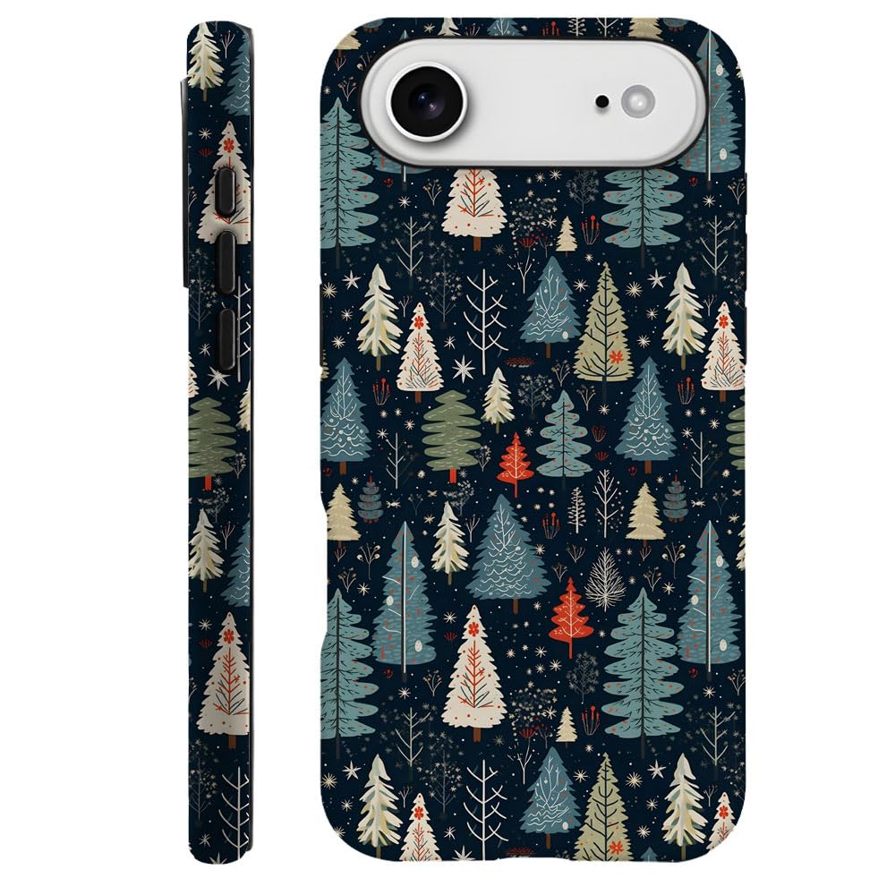 Compatible with iPhone 17 Air,Durable & Shockproof Phone Case Cover Design - Christmas Tree Aesthetic