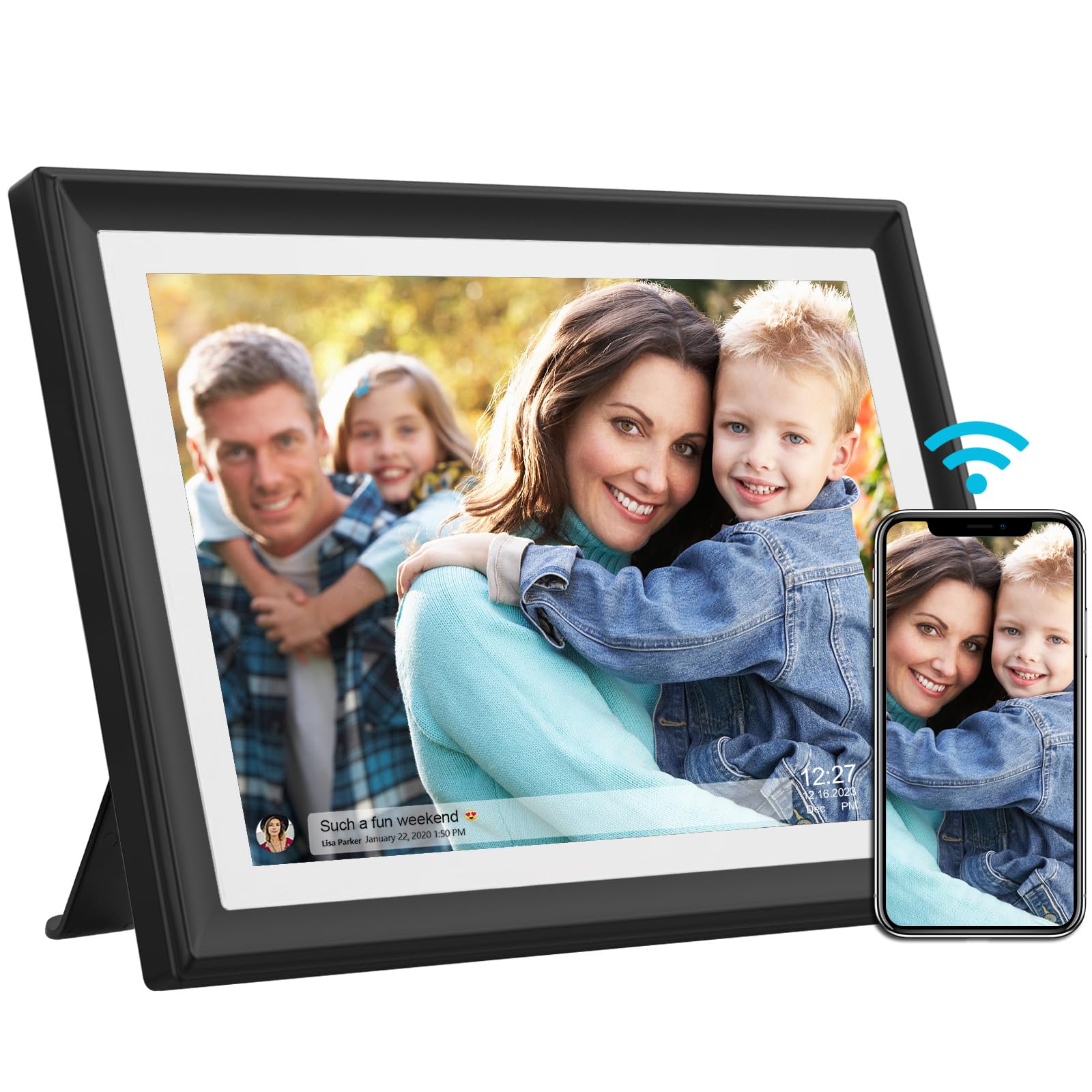 ???????? Ssa Digital Photo Frame, 10.1 Inch Wifi Digital Picture Frame With 1280X800 Ips Hd Touchscreen, Usb/Sd Card Auto Rotate