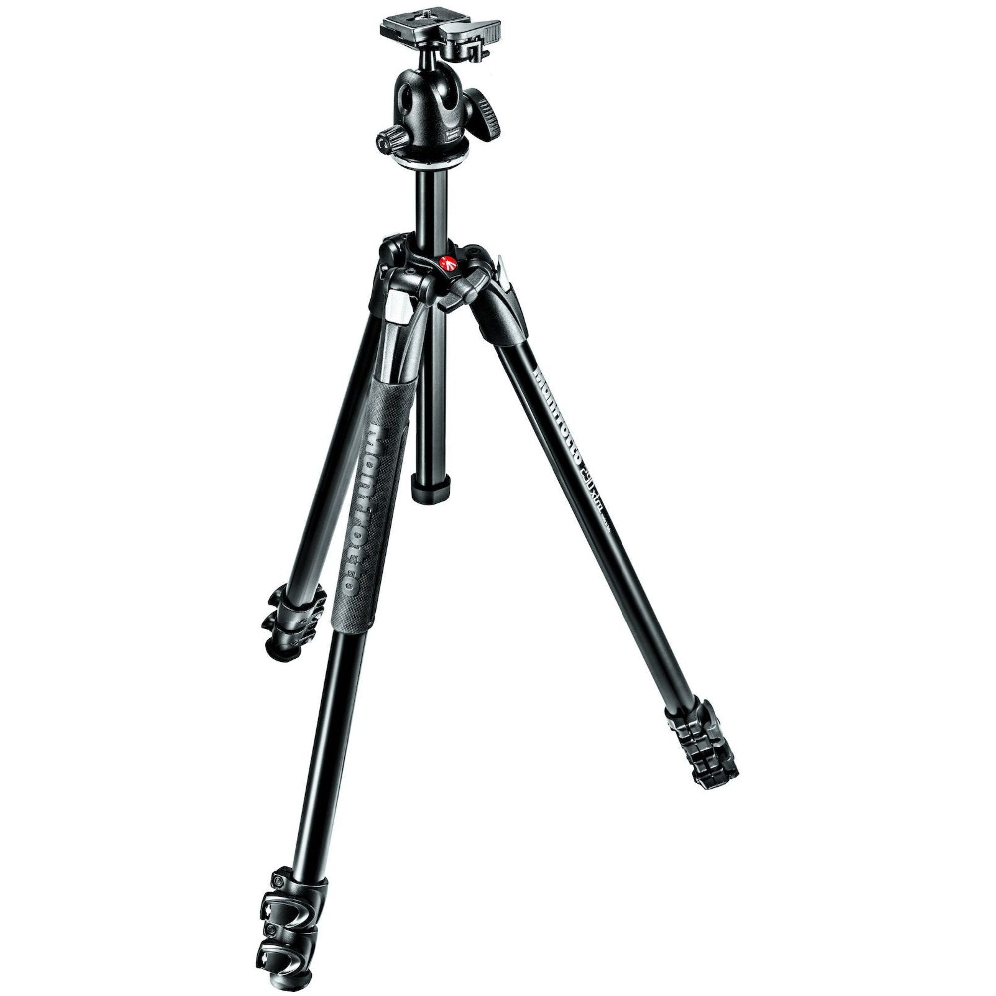 Manfrotto MK290XTA3-BH 290 Xtra Ball Head Kit - International Version (No US Warranty) (Black)