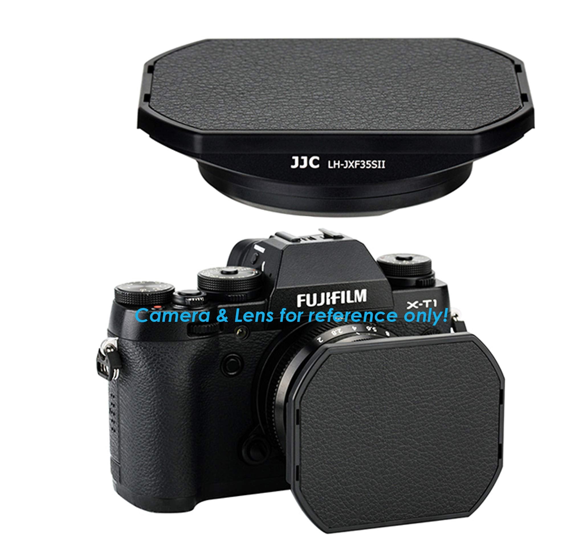 Jjc Dedicated Black Metal Square Bayonet Lens Hood For Fujinon Xf35Mmf2 R Wr Xf23Mmf2 R Wr, Fuji 35Mm F2 Hood, 23Mm F2 Lense Hoo