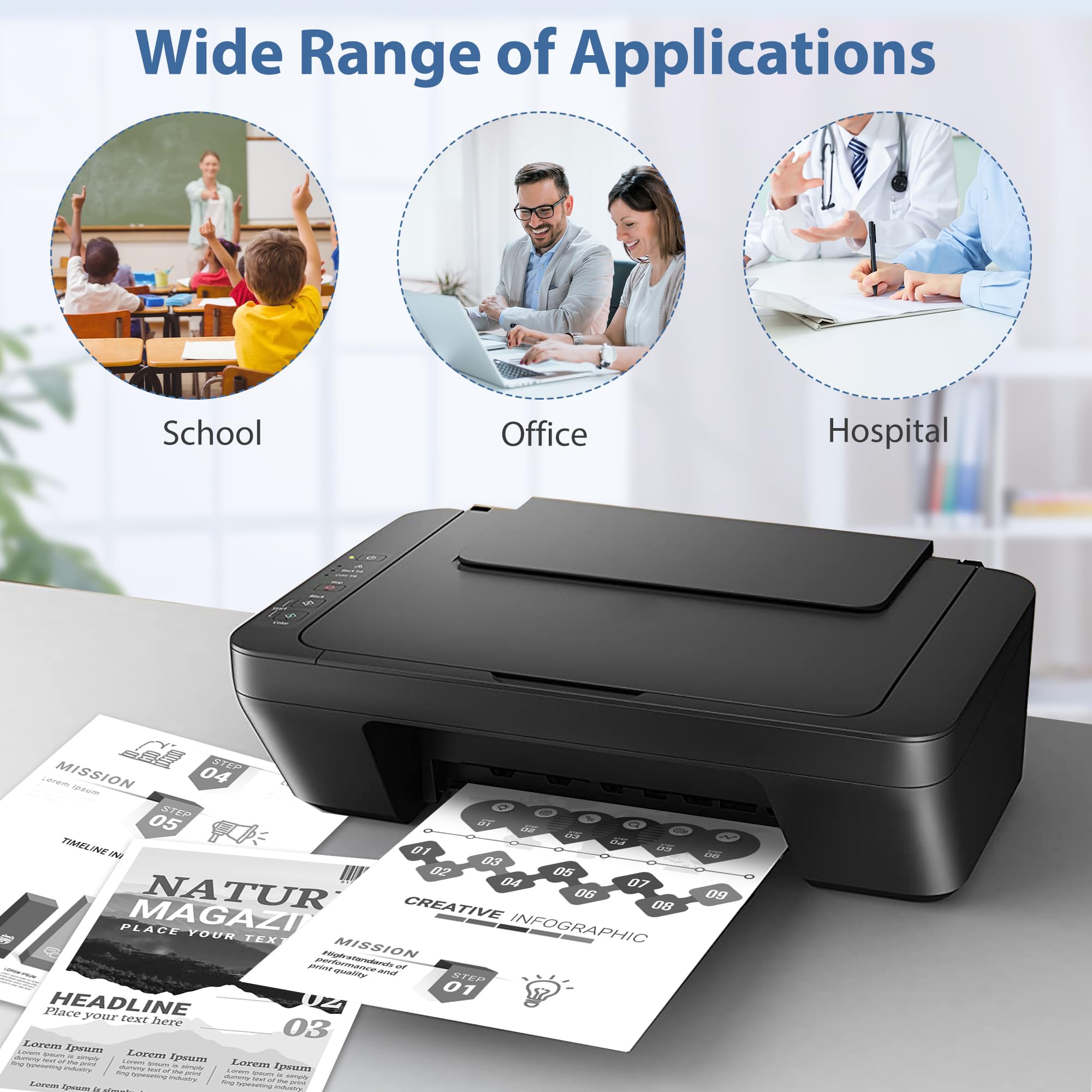 148A Toner Cartridges 2-Pack (With Chip) Compatible 148A 148X W1480A W1480X Toner Cartridges With Hp Pro 4001Dw 4001Dn 4001N Mfp