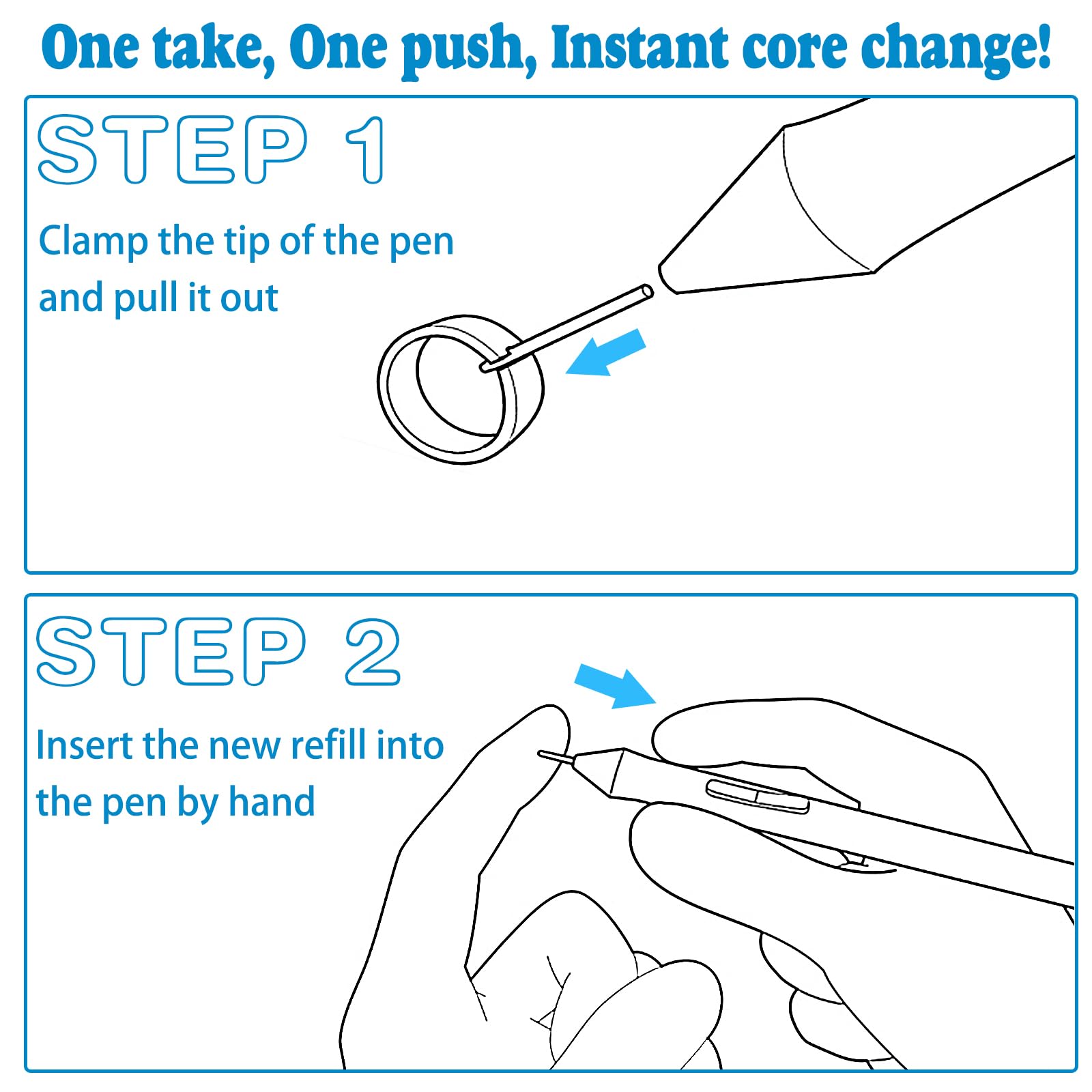 Standard Pen Nibs For Wacom,12Pcs Black Replacement Refill Pen Tips For Wacom Intuos Pro,Wacom Imobilestudio Pro,Wacom Cintiq Pr