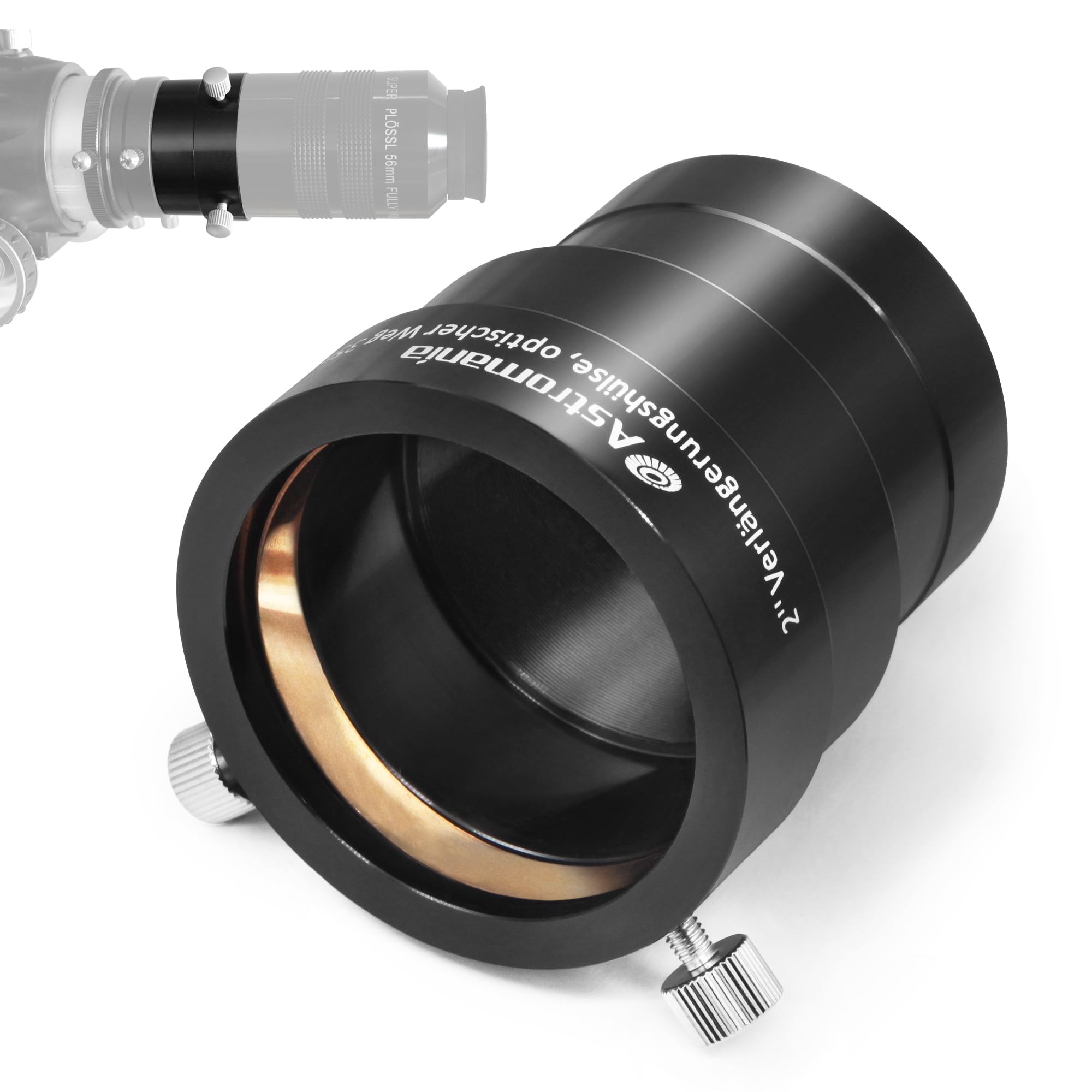 Astromania 2 Inch Telescope Eyepiece Extension Tube Adapter   Optical Length 35Mm   With Standand 2 Inch Filter Threads