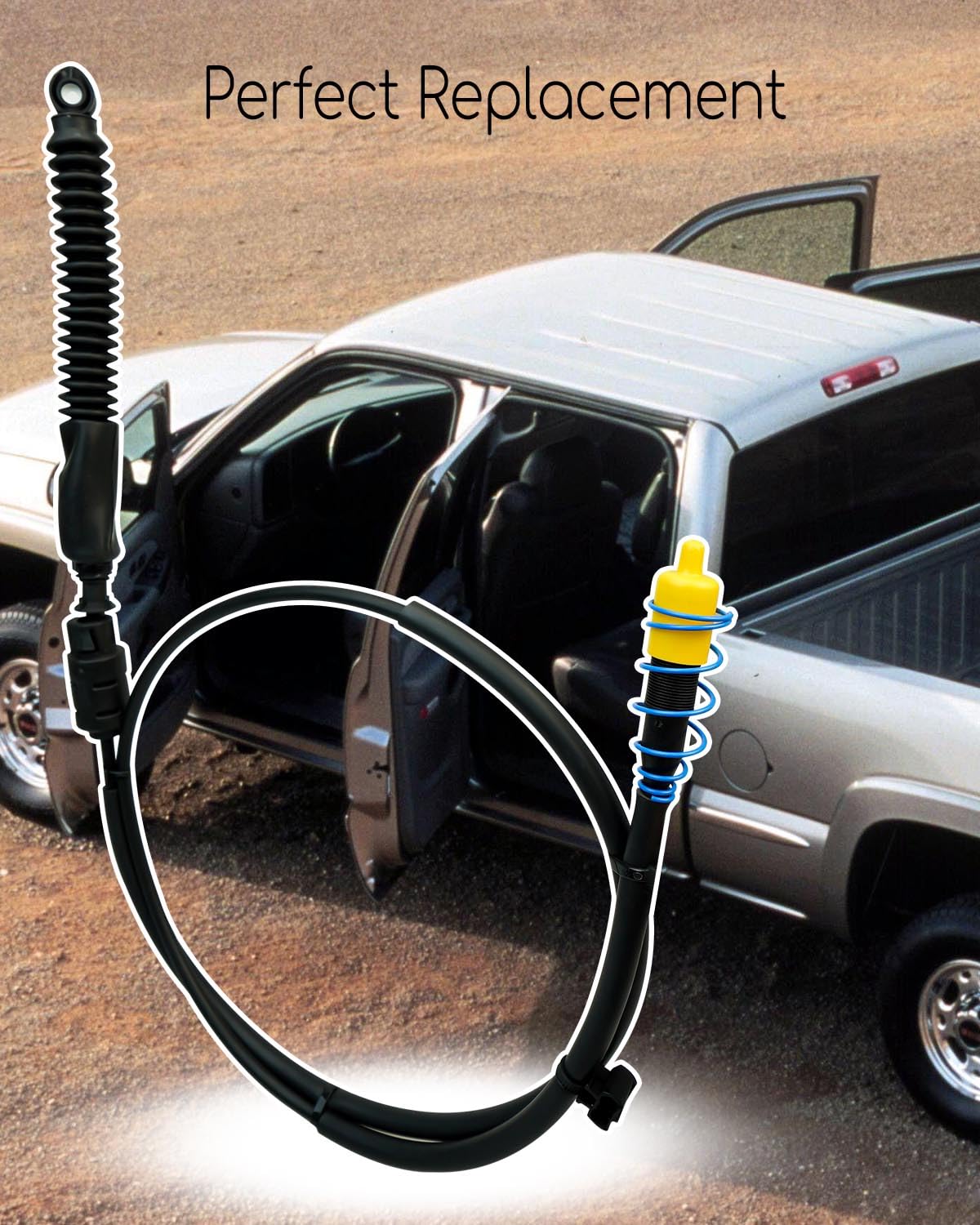 Gear Shifter Cable Replace 12477640 Fit For Chevrolet Silverado 1500 2500 3500 Classic Gmc Sierra 1500 2500 3500 Classic 1999 20