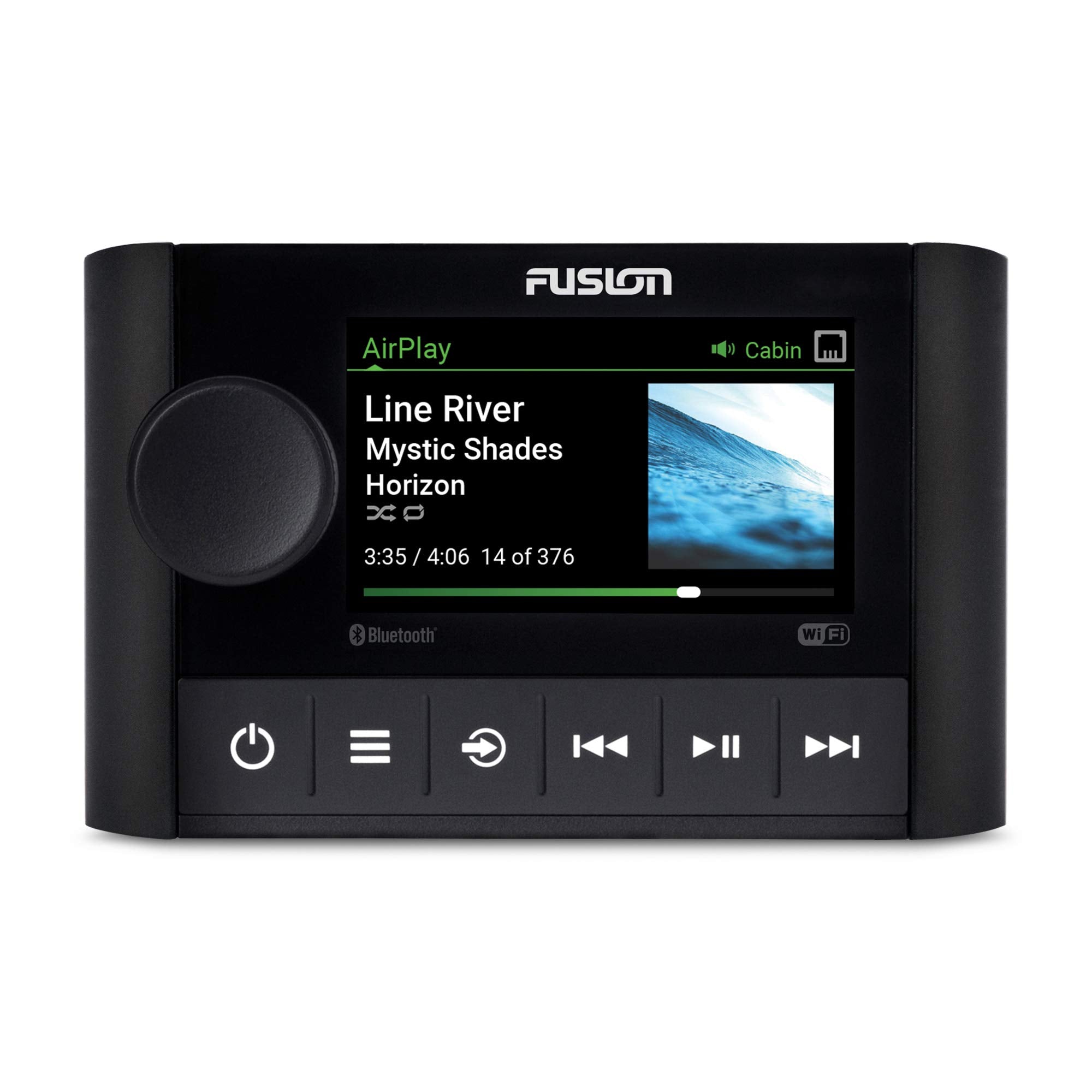 Fusion 010 01983 00 Ms Srx400 Apollo Series Zone Stereo/Remote   2 7/10'' Lcd Color Display