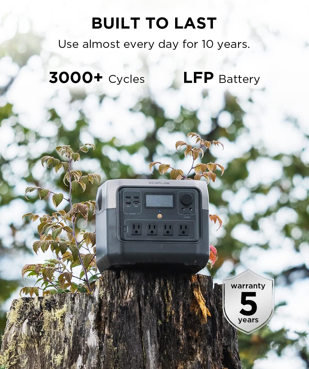 Ef Ecoflow Solar Generator River 2 Pro 768Wh Lifepo4 Battery With 220W Solar Panel, 4X800W Ac Outlets (1600W Surge), Portable Po