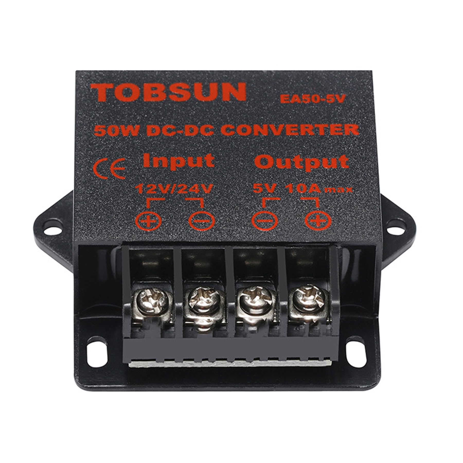 Mggi Dc/Dc 12V 24V To 5V 10A 50W Voltage Reducer Converter Regulator, Step Down Converter Regulator Dc To Dc Waterproof Power Su