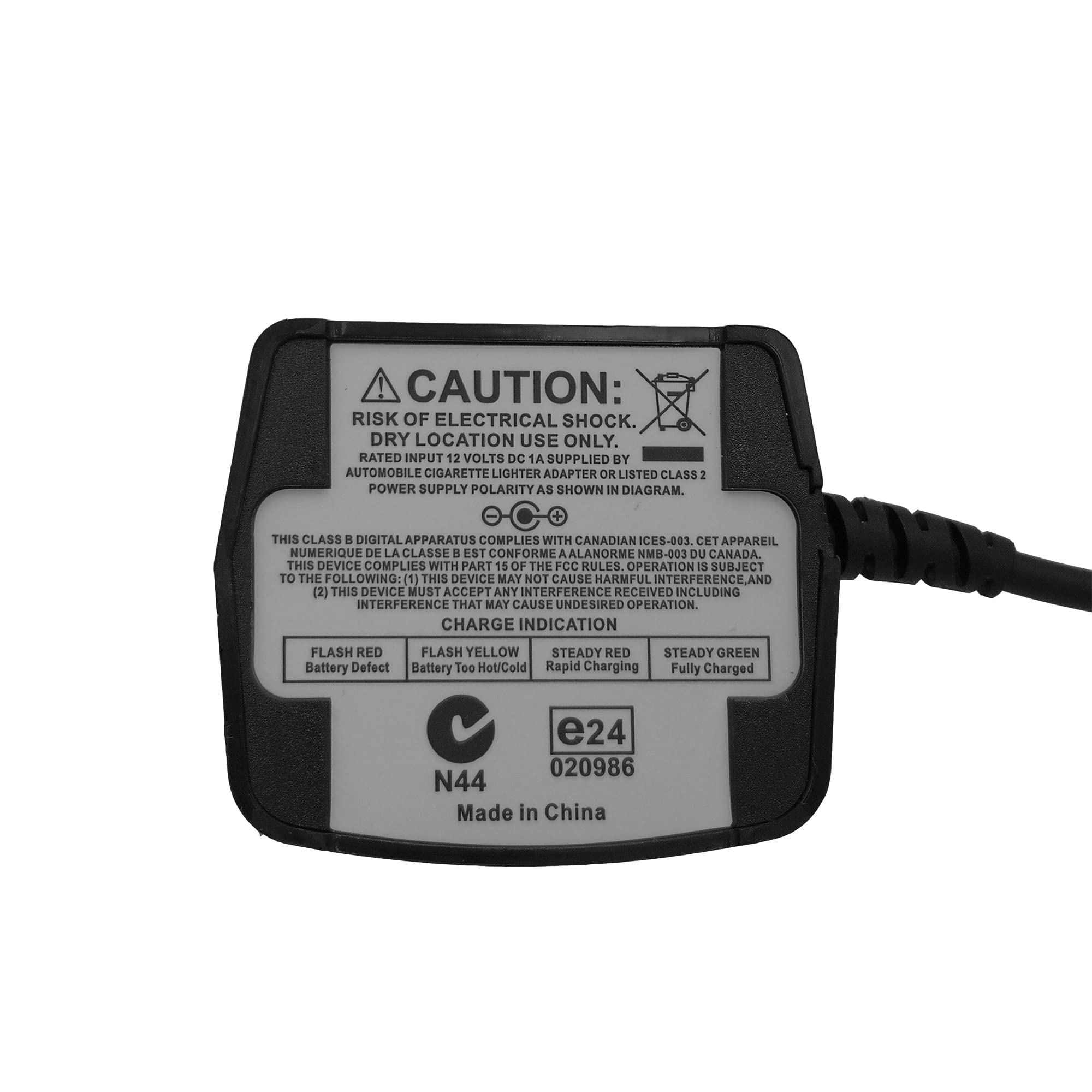 Fumei Rln6434A Car Travel Charger Base Compatible With Motorola Radio Apx 6000 Apx 7000 Apx 8000