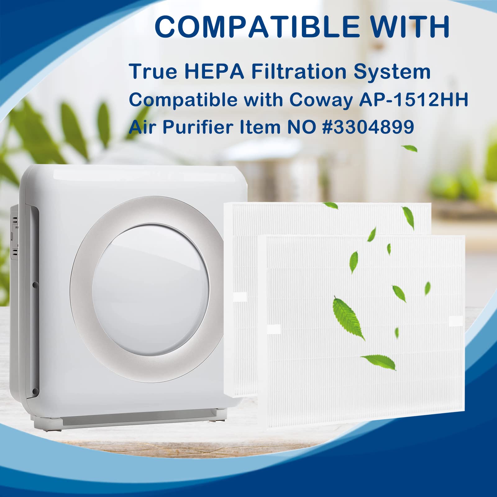 Ap 1512Hh True Hepa Filter Replacement Compatible With Coway Ap 1512Hh Ap1512Hh Mighty Air Cleaner Purifier, Ap 1512Hh Fp, Item