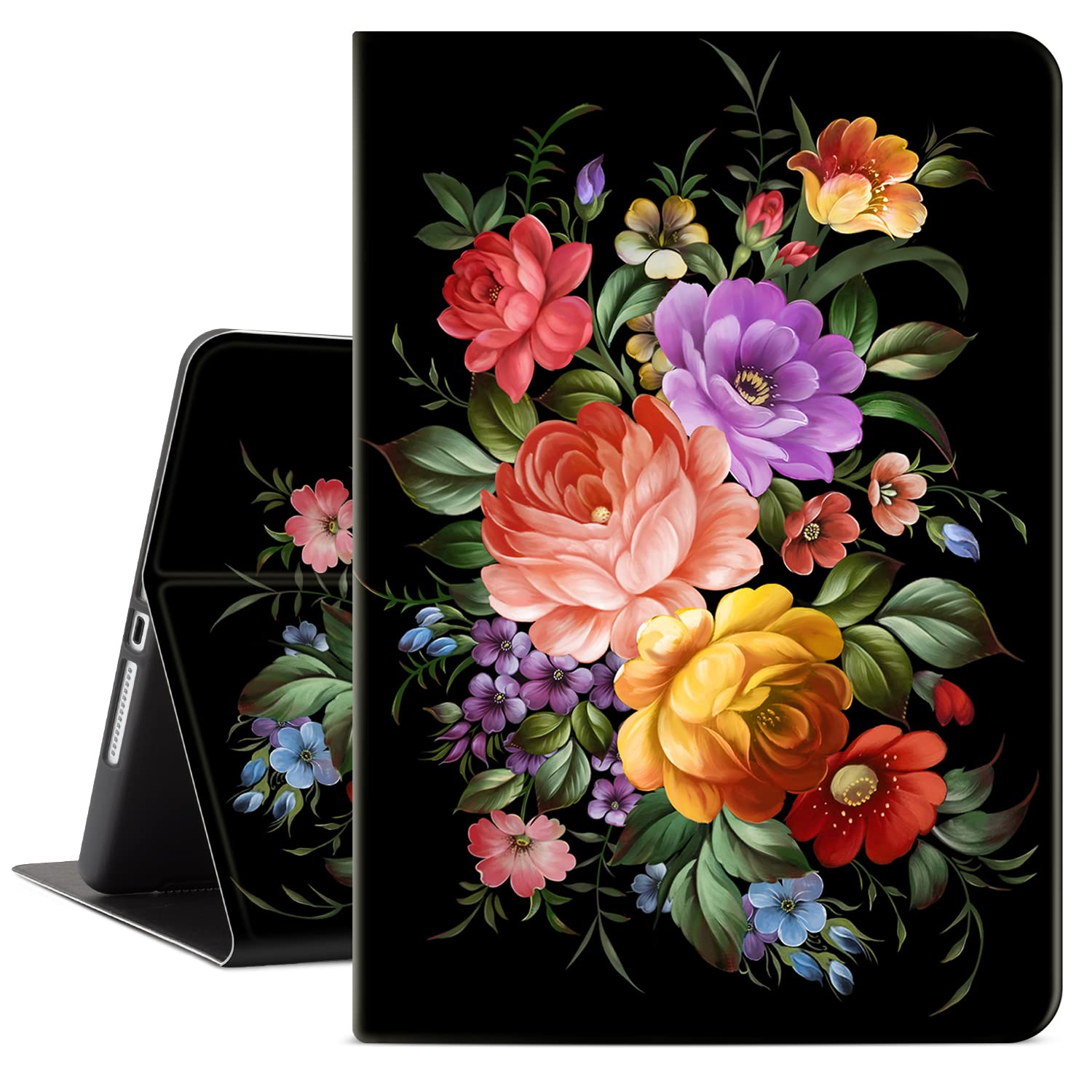 Ipad Case 9Th Generation Flowers, Ipad 10.2 Case For Girls Women, Ipad 8Th Generation Case, Ipad 7Th Generation Case, Ipad Cover